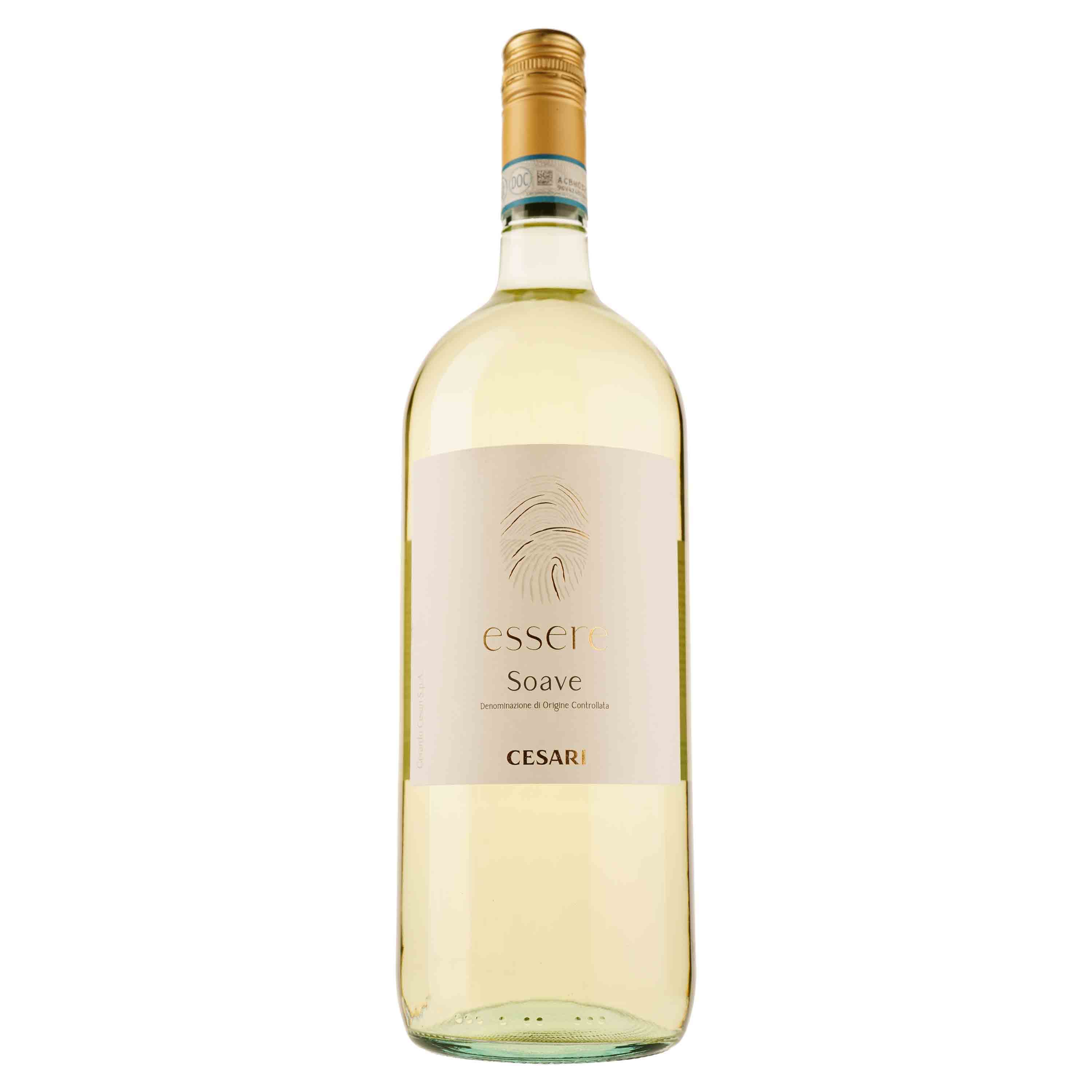 Вино Cesari Soave Essere, біле, сухе, 11,5%, 1,5 л (Q2452) - зображення 1