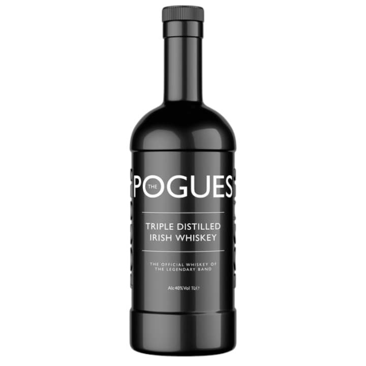 Упаковка віскі The Pogues Blended Irish Whiskey 40% 6 л (1 л х 6 шт.) - зображення 2