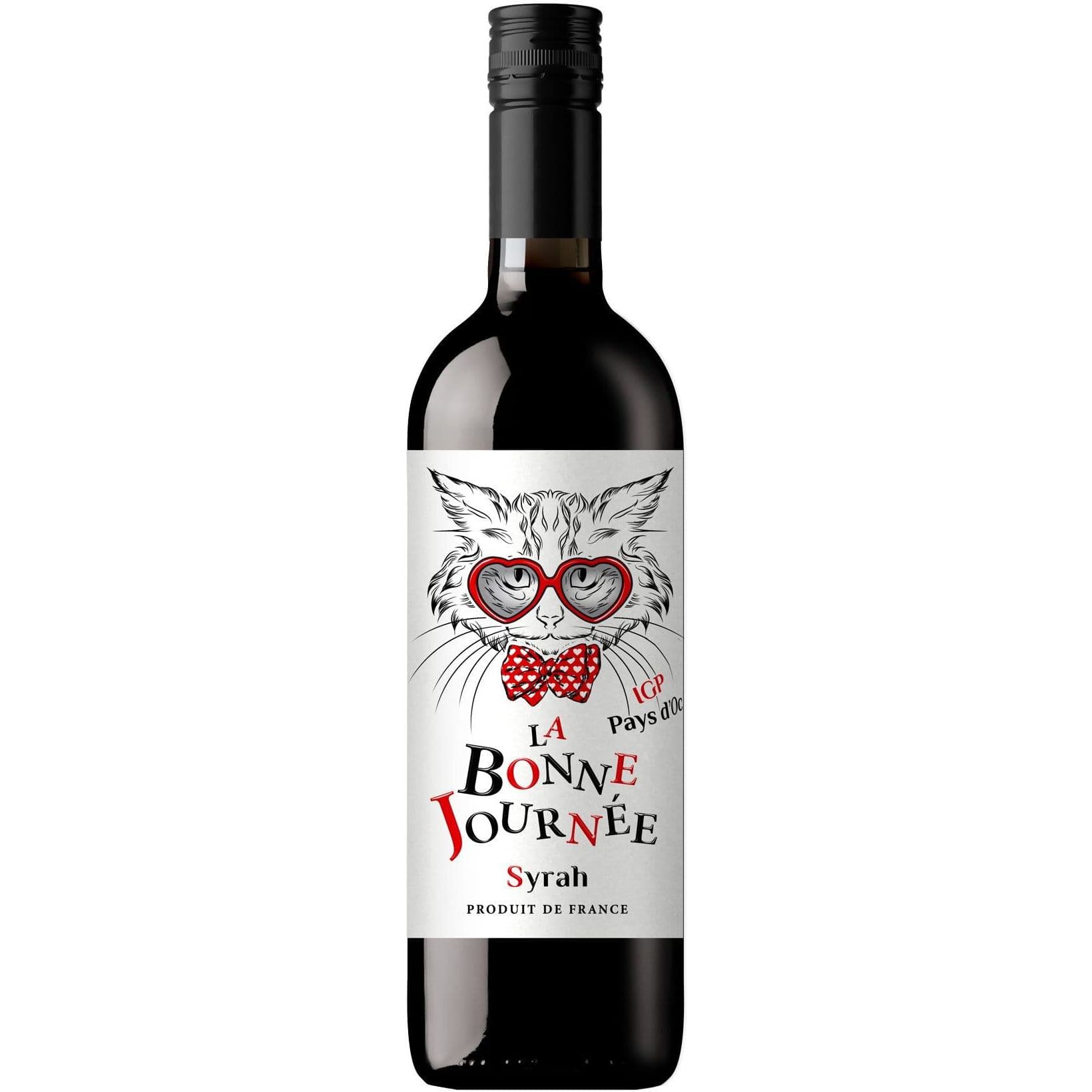 Вино La Bonne Journee Syrah IGP Pays d'Oc червоне сухе 0.75 л - зображення 1