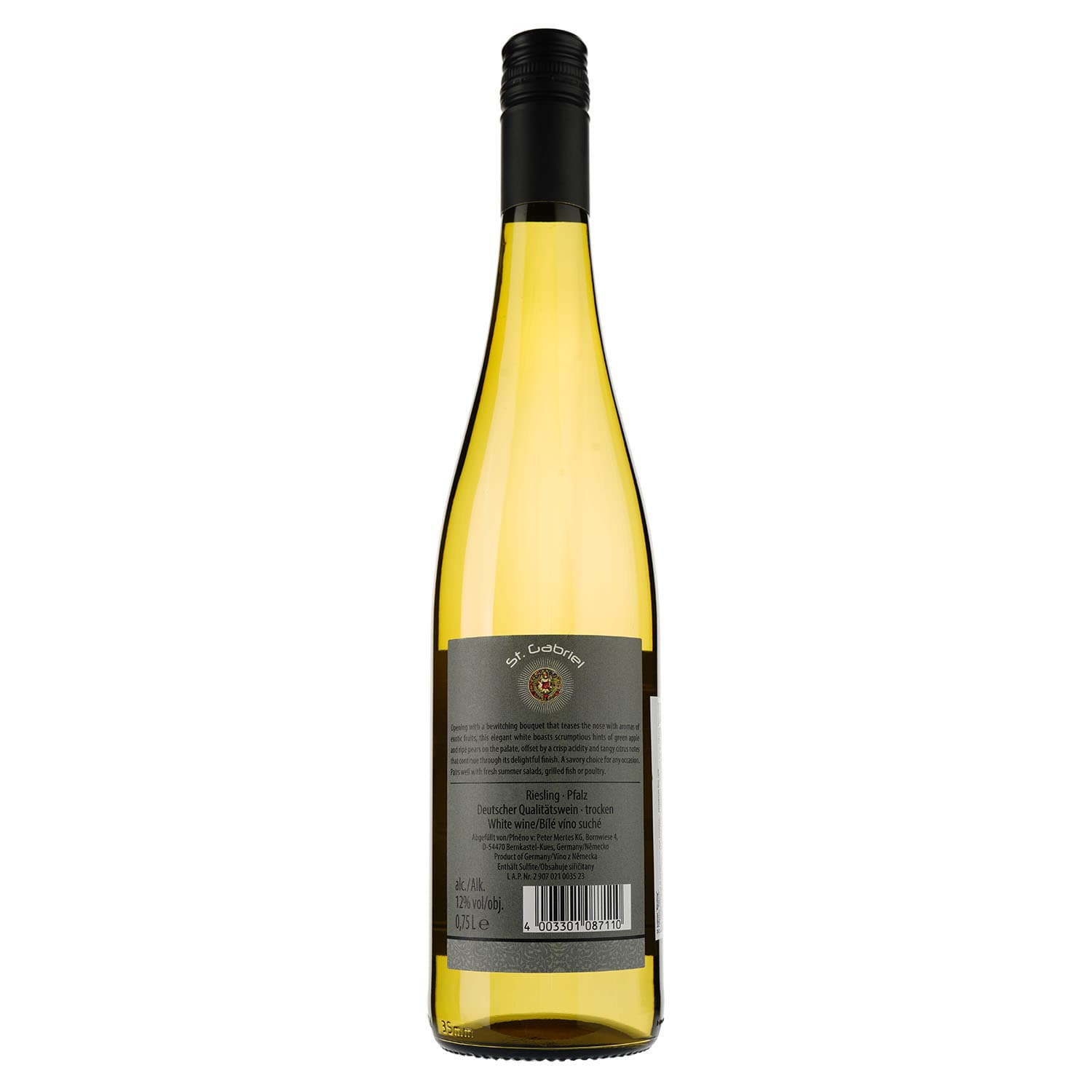 Вино St. Gabriel Riesling, біле, сухе, 0,75 л - зображення 2