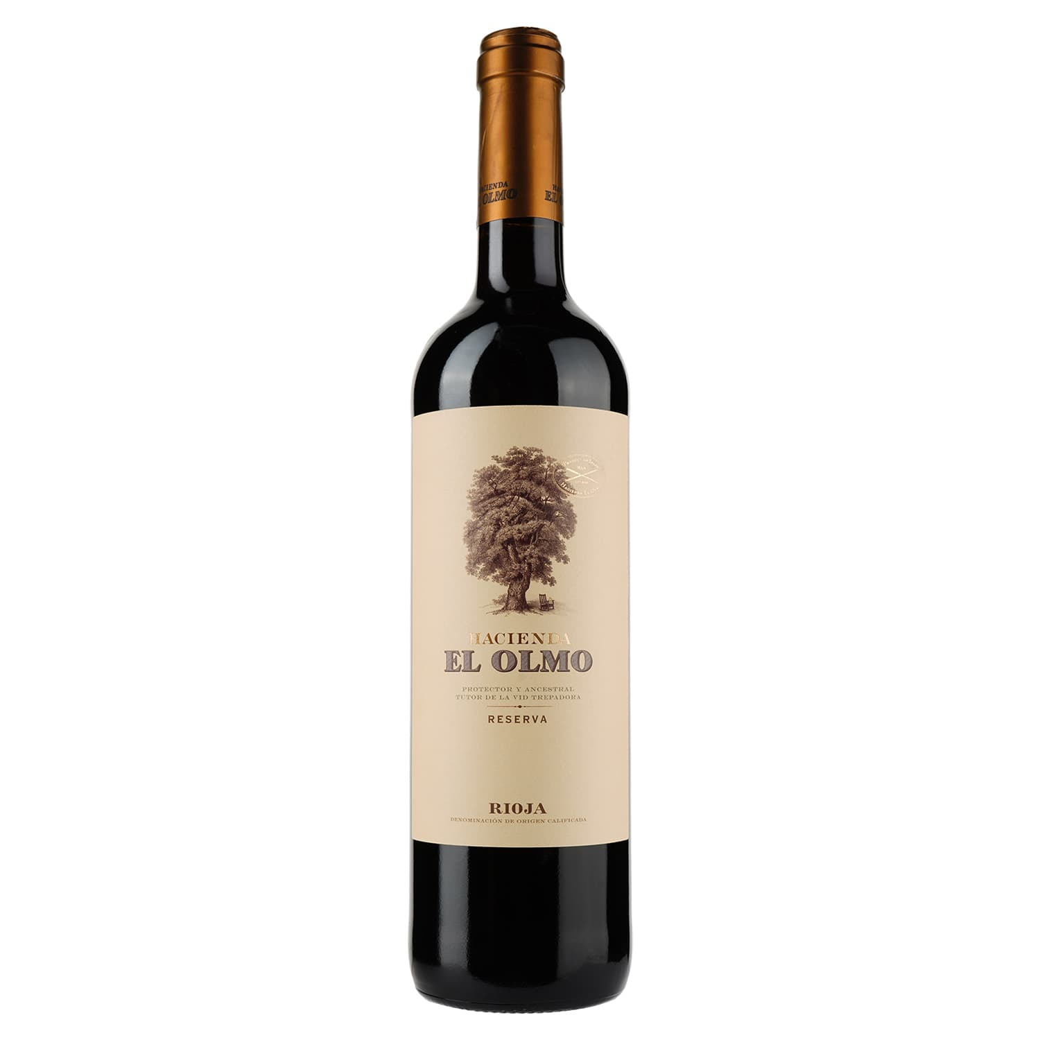 Вино Hacienda el Olmo Reserva, червоне, сухе, 0,75 л - зображення 1