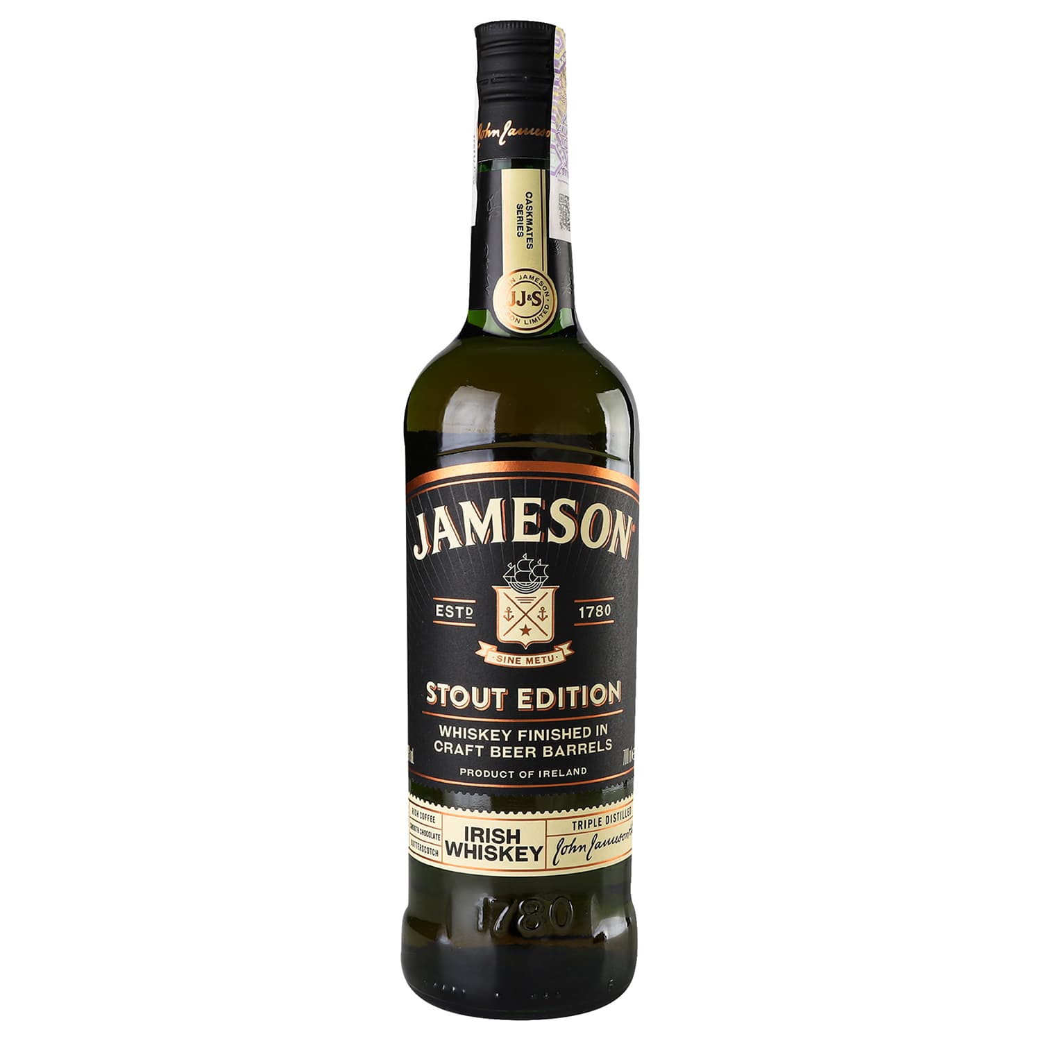 Віскі Jameson Caskmates Stout Edition, 40%, 0,7 л - зображення 1