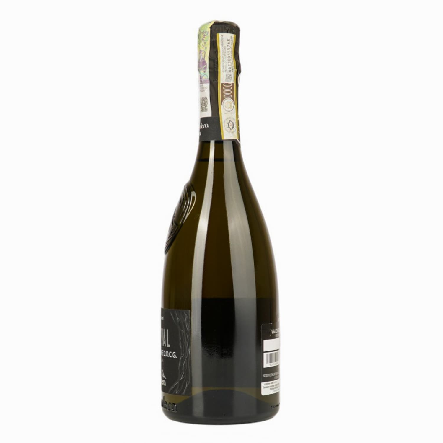 Вино ігристе La Tordera Prosecco Rive Di Guía Valdobbiadene Superiore DOCG Otreval Extra Brut - Zero Zuccheri біле екстра брют 12% 0.75 л (1031) - зображення 3