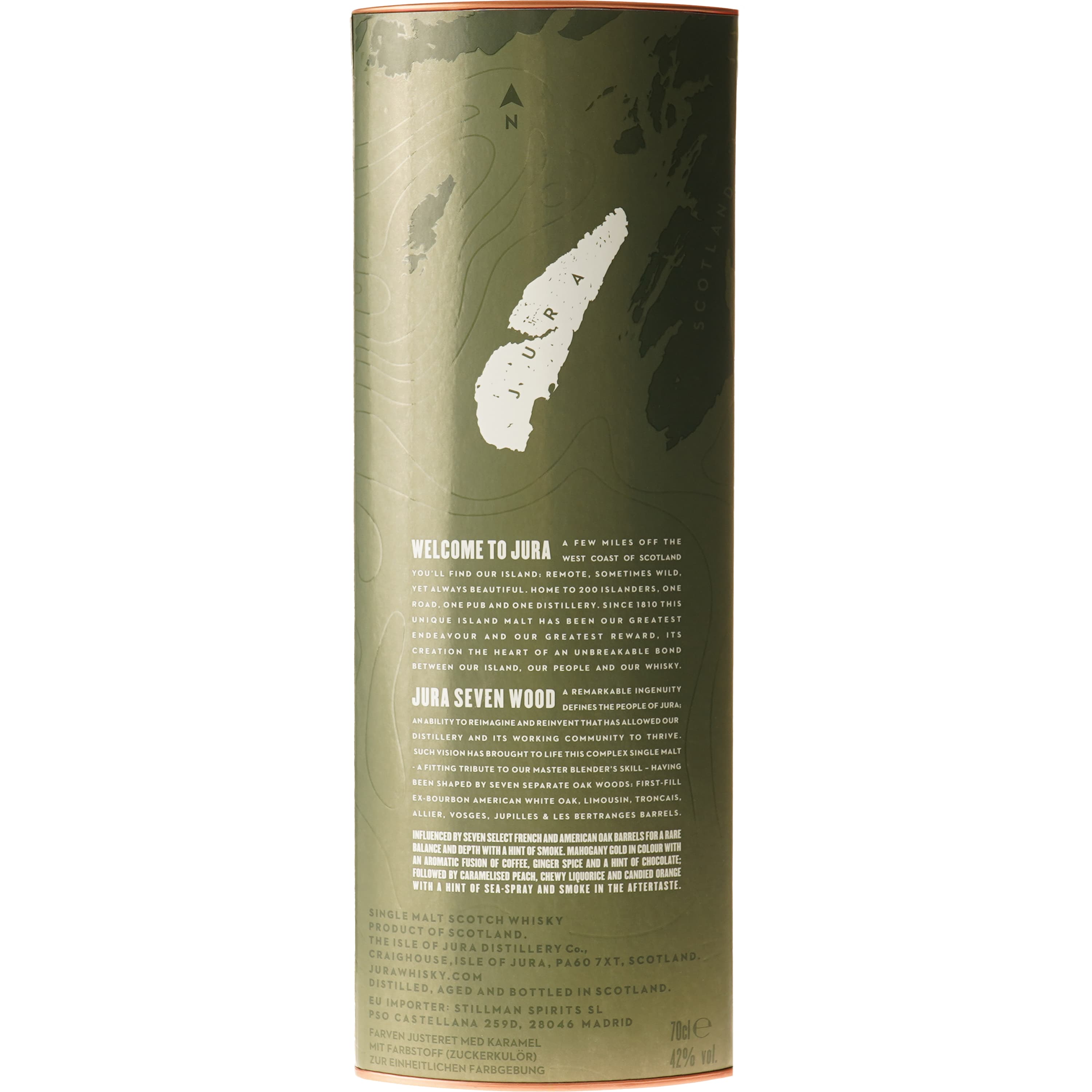 Віскі Jura Seven Wood Single Malt Scotch Whisky, 42%, 0,7 л (42746) - зображення 6