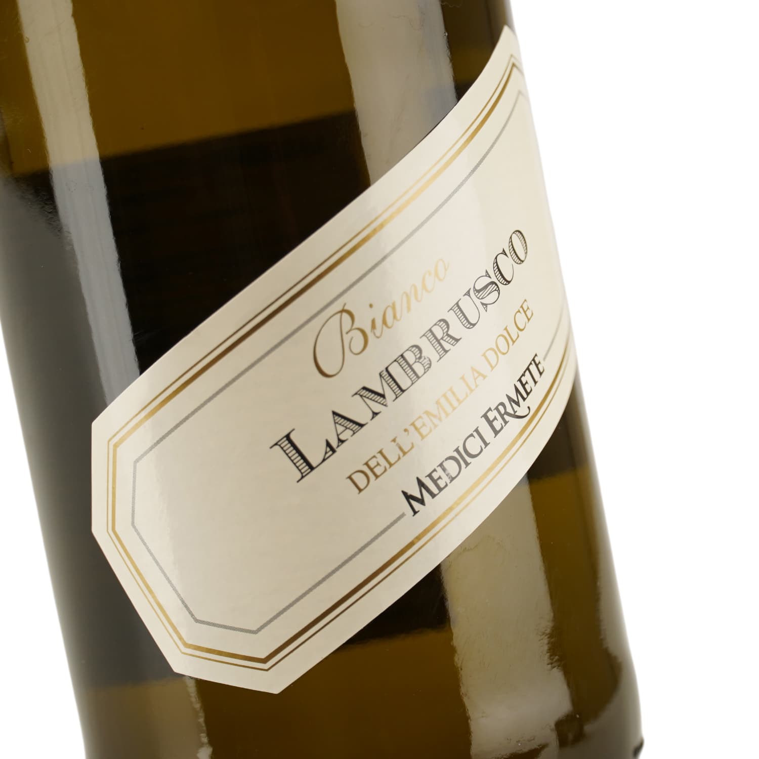 Ігристе вино Medici Ermete Lambrusco dell`Emilia Bianco frizzante dolce IGT, біле, солодке, 8%, 0,75 л - зображення 6