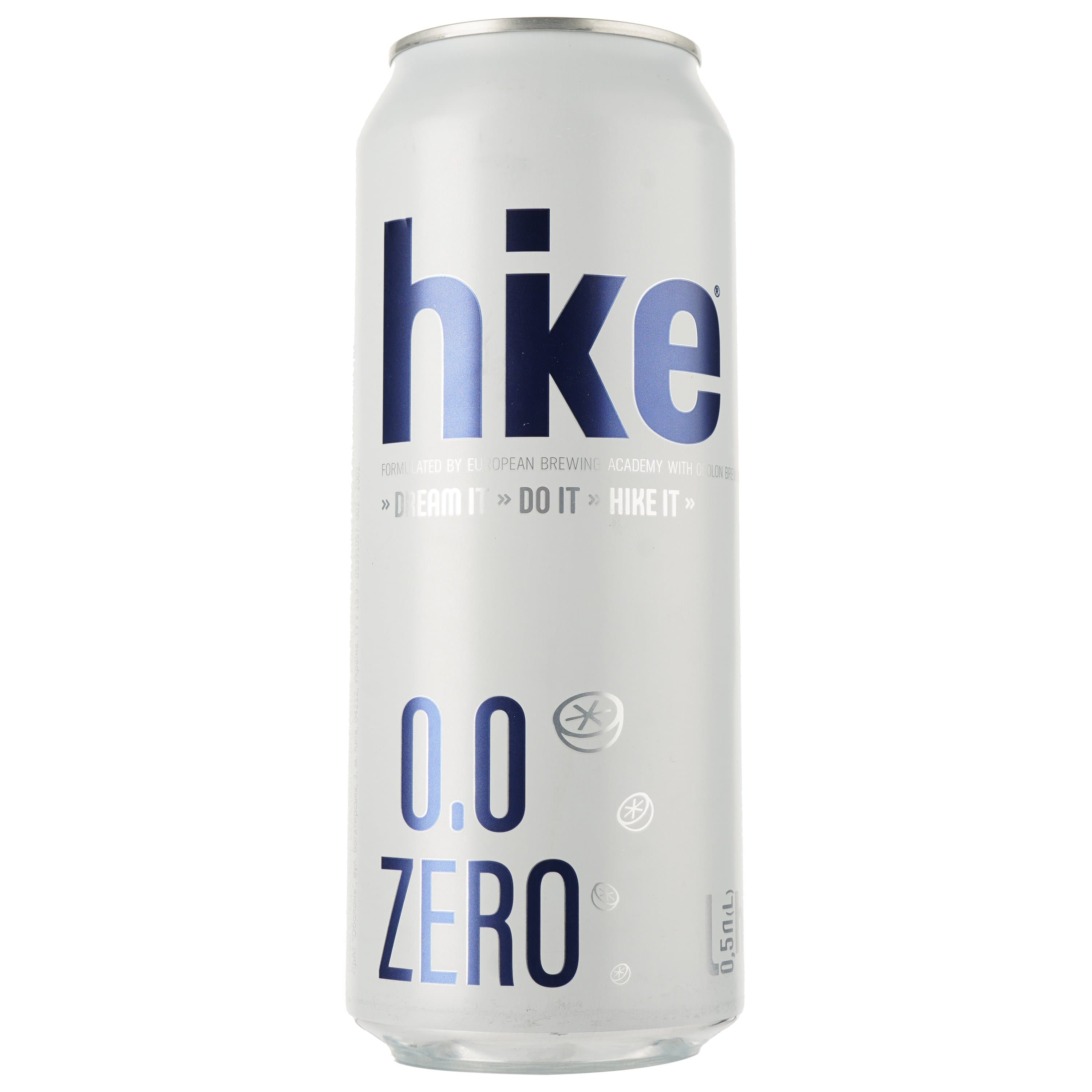 Упаковка пива безалкогольне Hike Zero світле 0% 12 л (0.5 л х 24 шт.) з/б - зображення 2