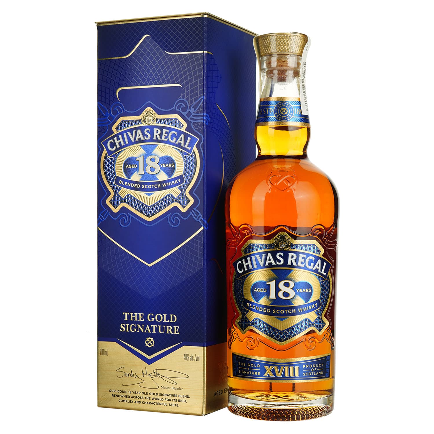 Віскі Chivas Regal 18 років Gold Signature, 40%, 0,7 л (655799) - зображення 1
