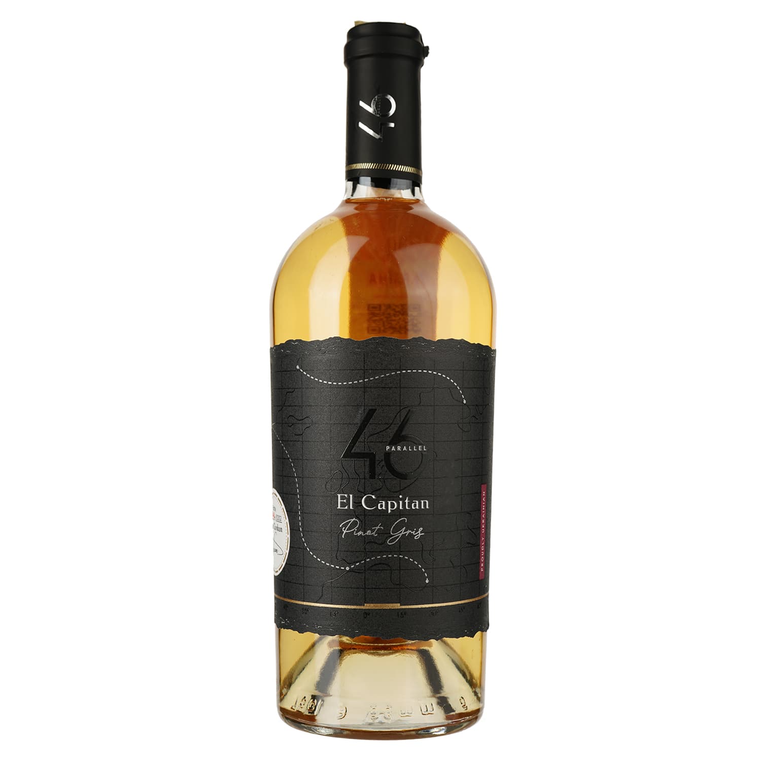 Вино 46 Parallel El Capitan Pinot Gris, біле, сухе, 13%, 0,75 л (8000019683676) - зображення 1