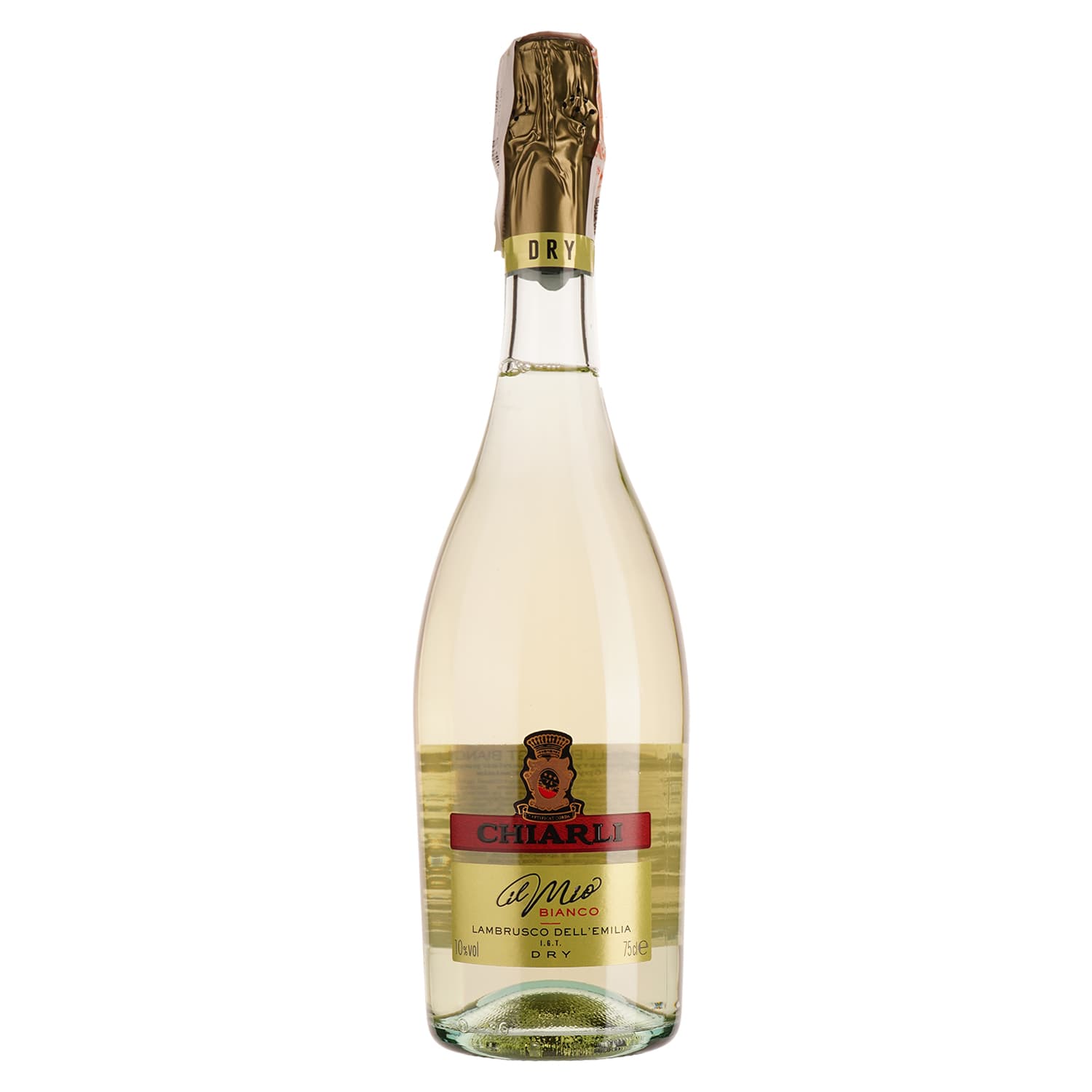 Вино ігристе Chiarli Lambrusco dell' Emilia Bianco Dry, біле, сухе, 10%, 0,75 л (20883) - зображення 1