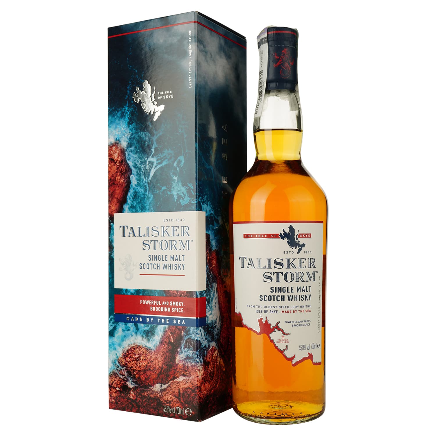 Віскі Talisker Storm, в подарунковій упаковці, 45,8%, 0,7 л (664954) - зображення 1