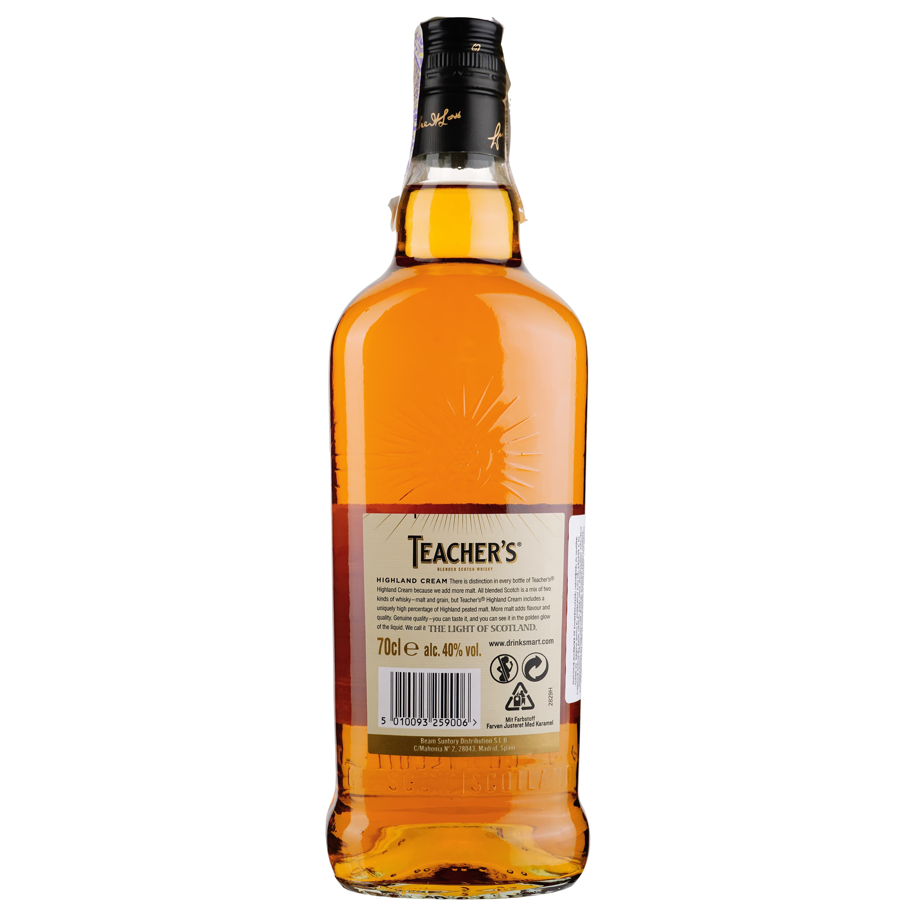 Віскі Teacher's Highland Cream, 40%, 0,7 л (55192) - зображення 3