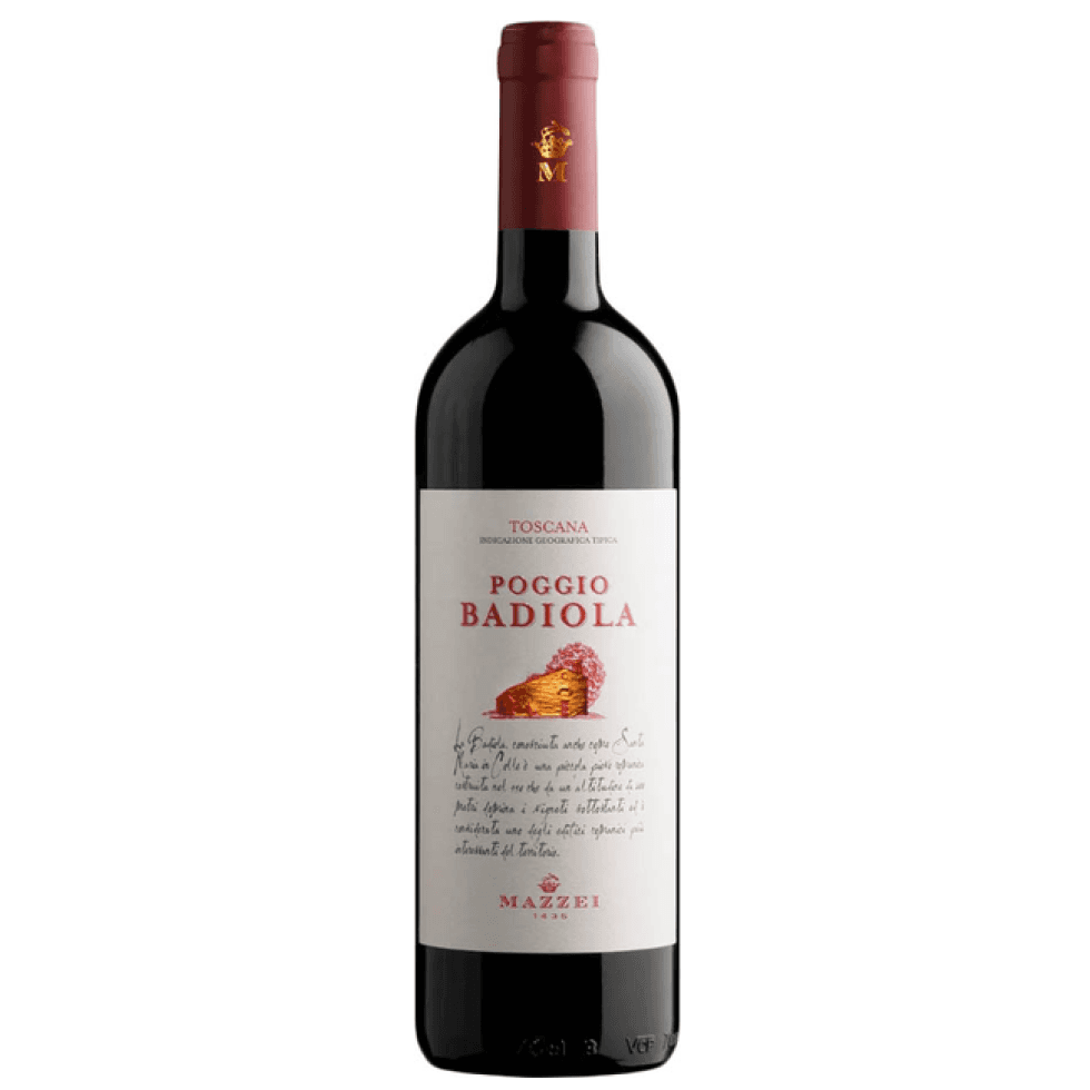 Вино Marchesi Mazzei Poggio Badiola Toscana IGT червоне сухе 0.75 л