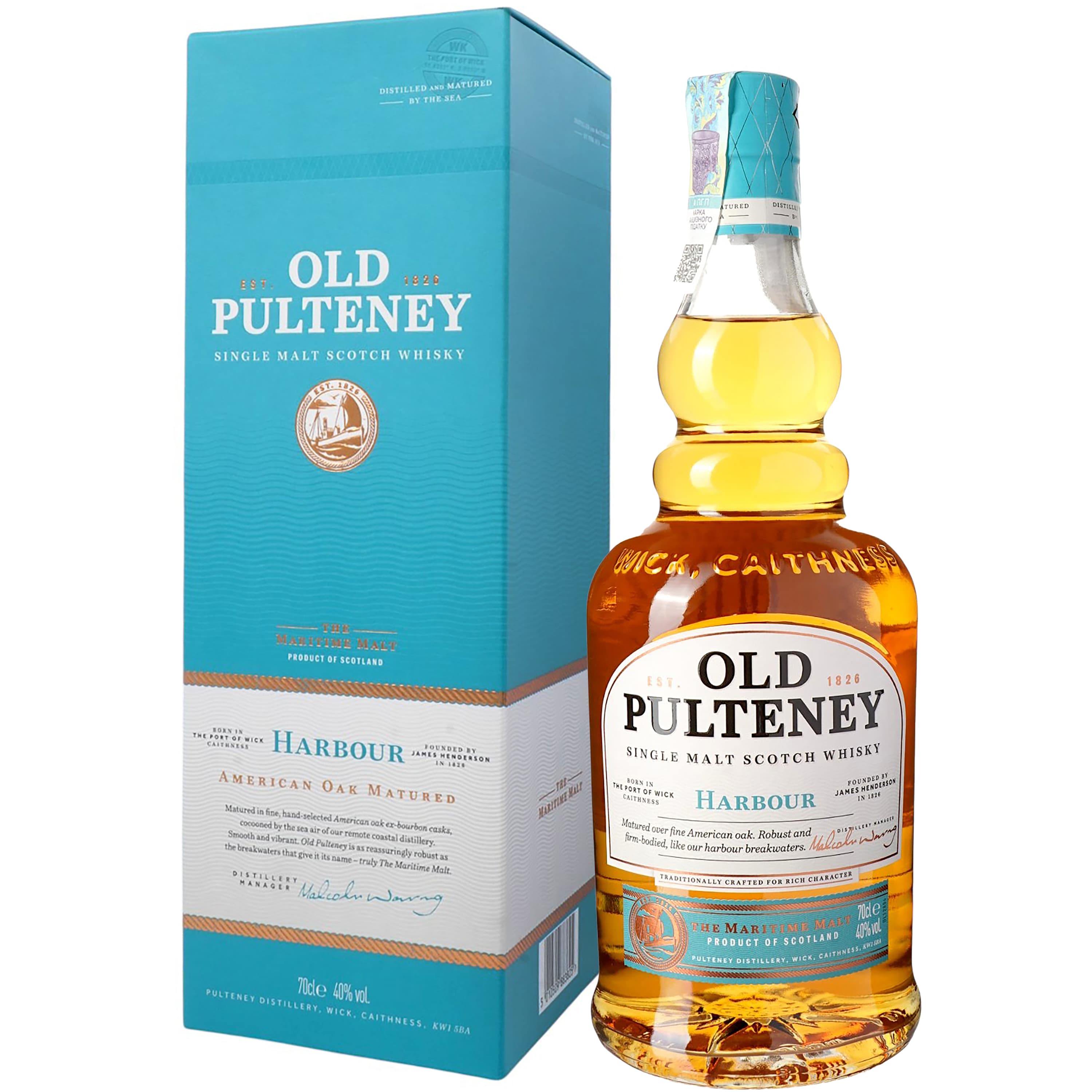 Віскі Old Pulteney Harbor 0.7 л 40% Подарункова коробка - зображення 2