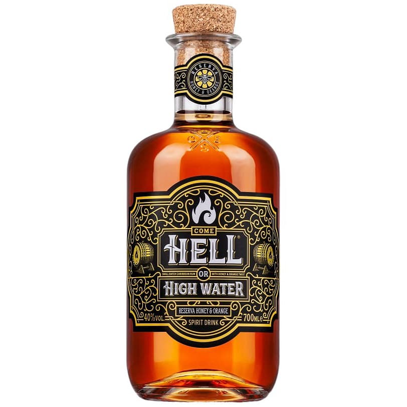 Ром Hell or High Water Reserva Honey & Orange 40% 0.7 л - зображення 1