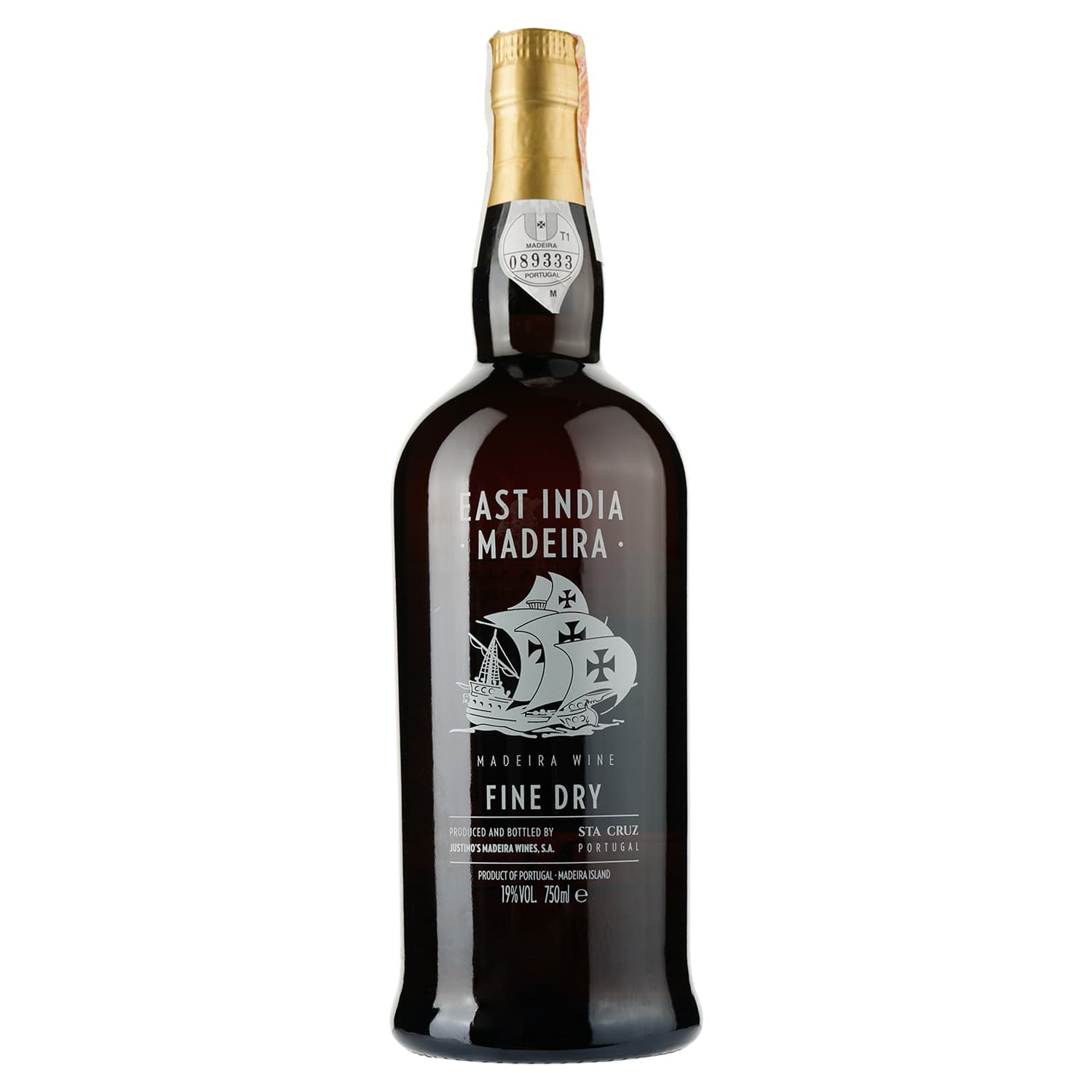 Вино East India Madeira Fine Dry, біле, сухе, 19%, 0,75 л (33566) - зображення 1