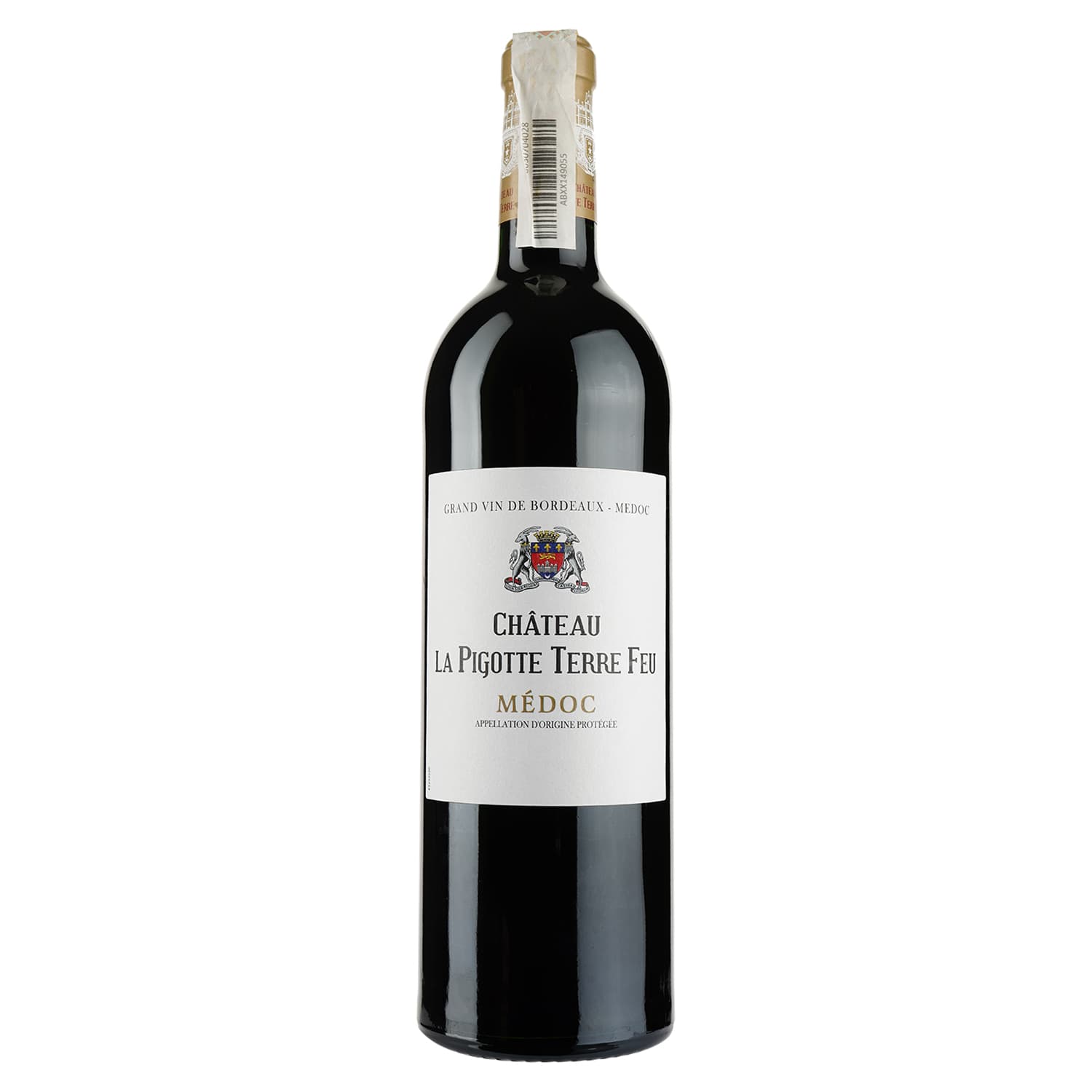 Вино Les Grands Chais de France Chateau La Pigotte Terre-Feu Medoc, червоне, сухе, 13%, 0,75 л - зображення 1