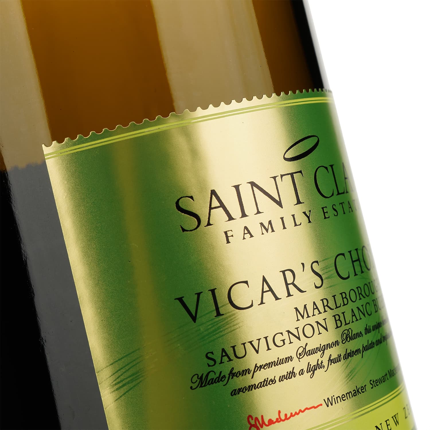 Ігристе вино Saint Clair Sauvignon Blanc Vicar's Choice Sparkling, 12,5%, 0,75 л - зображення 3