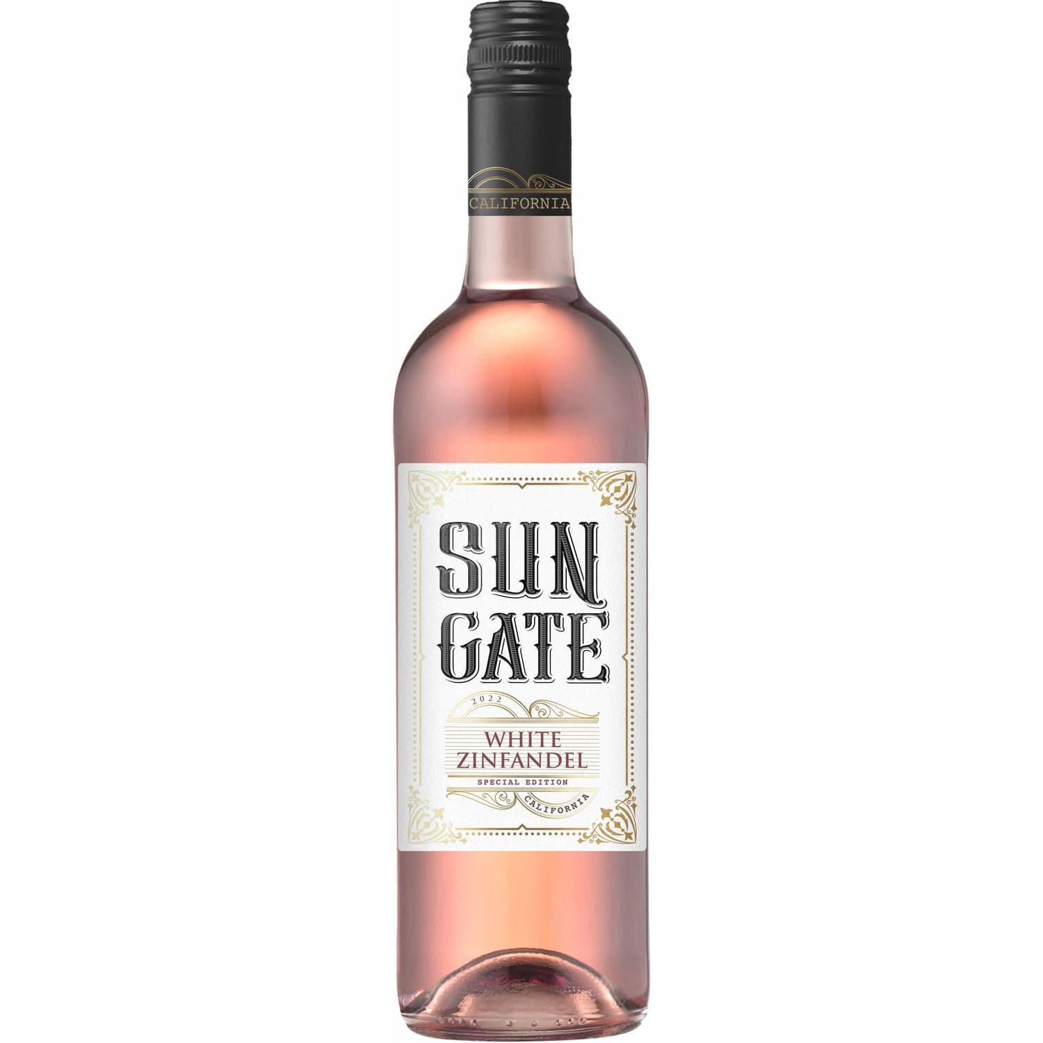 Вино Sun Gate Zinfandel 2020, рожеве, напівсолодке, 10,5%, 0,75 л (37562) - зображення 1