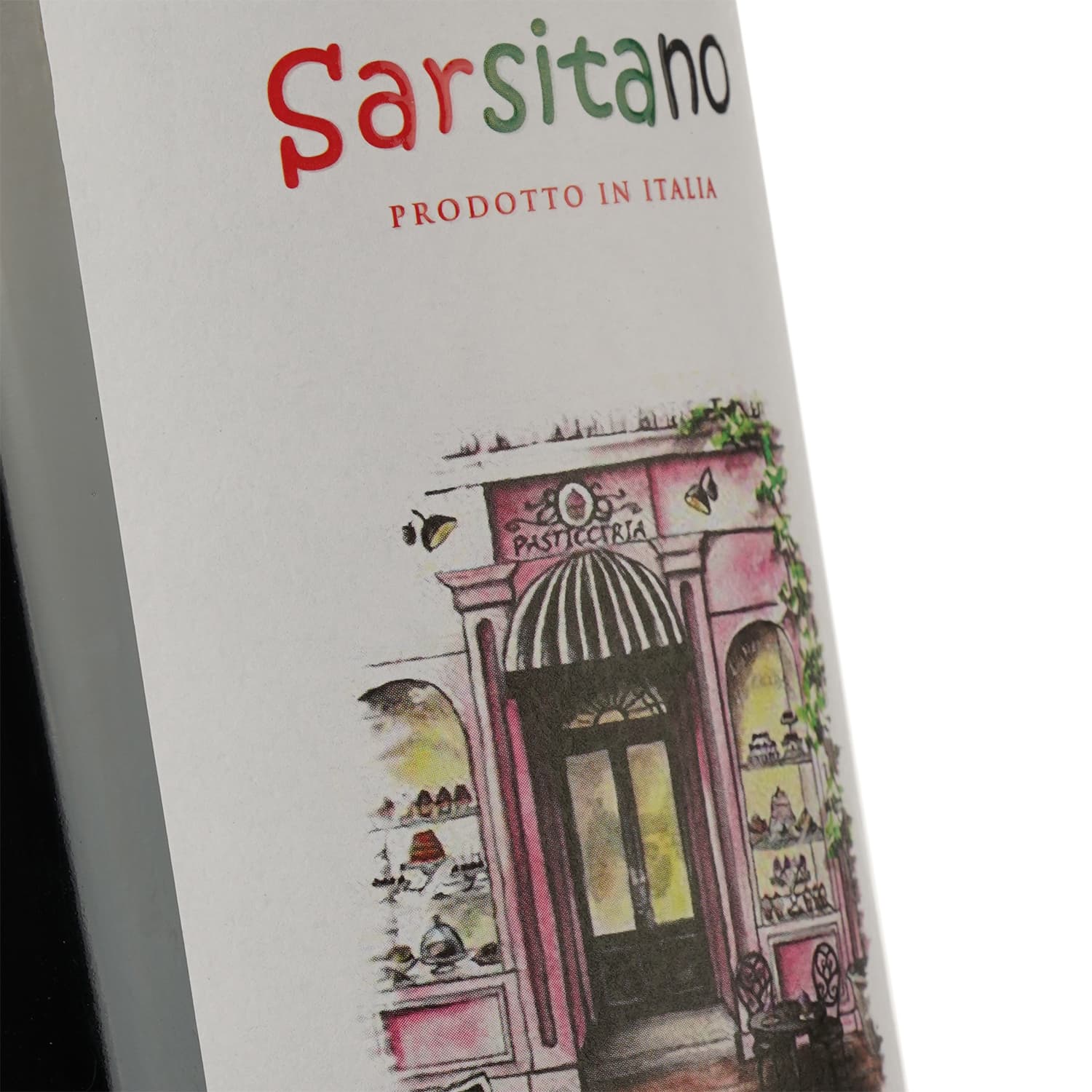Вино Sarsitano Vino Rosso Amabile, червоне, напівсолодке, 0,75 л - зображення 3