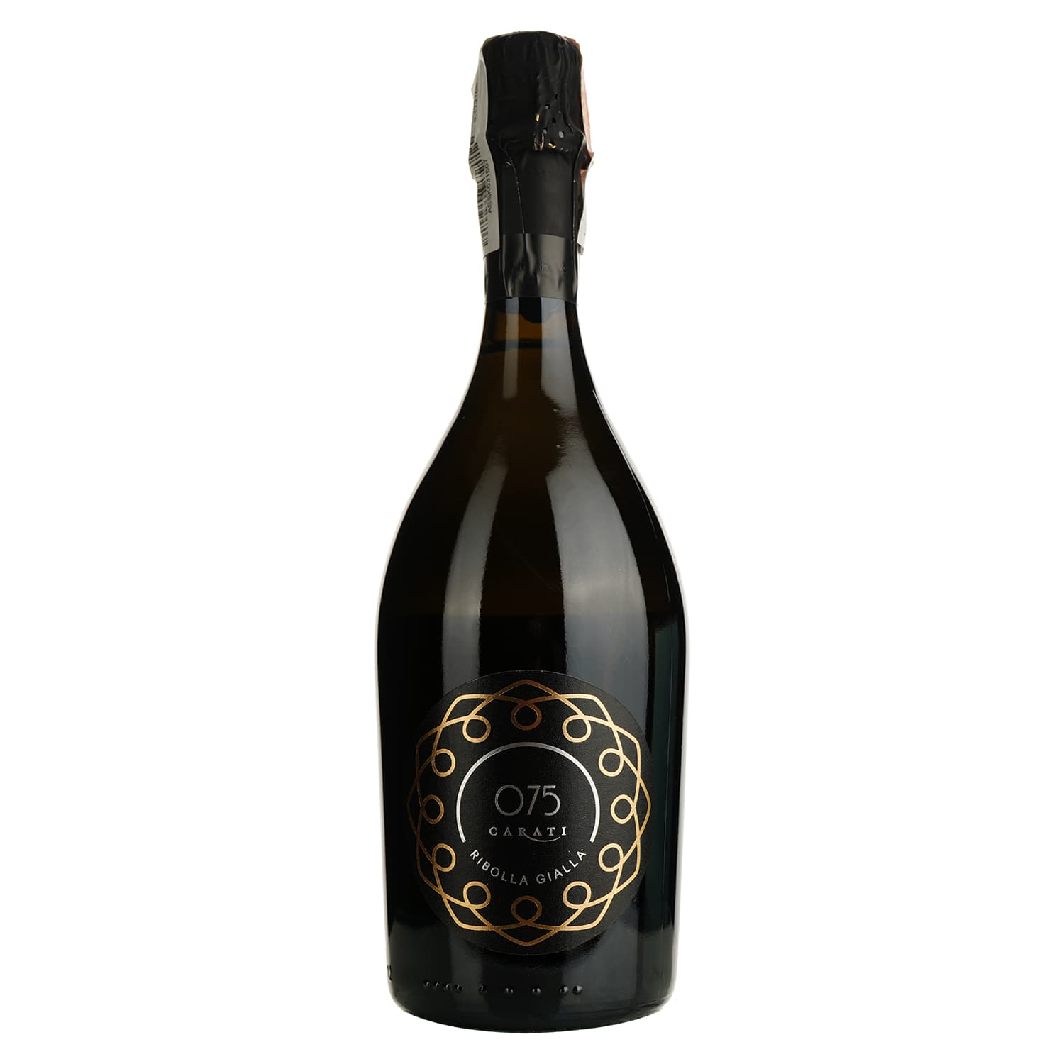 Вино ігристе Piera Martellozzo 075 Carati Ribolla Gialla Tre Venezie IGT Spumante Brut біле брют 0.75 л - зображення 1