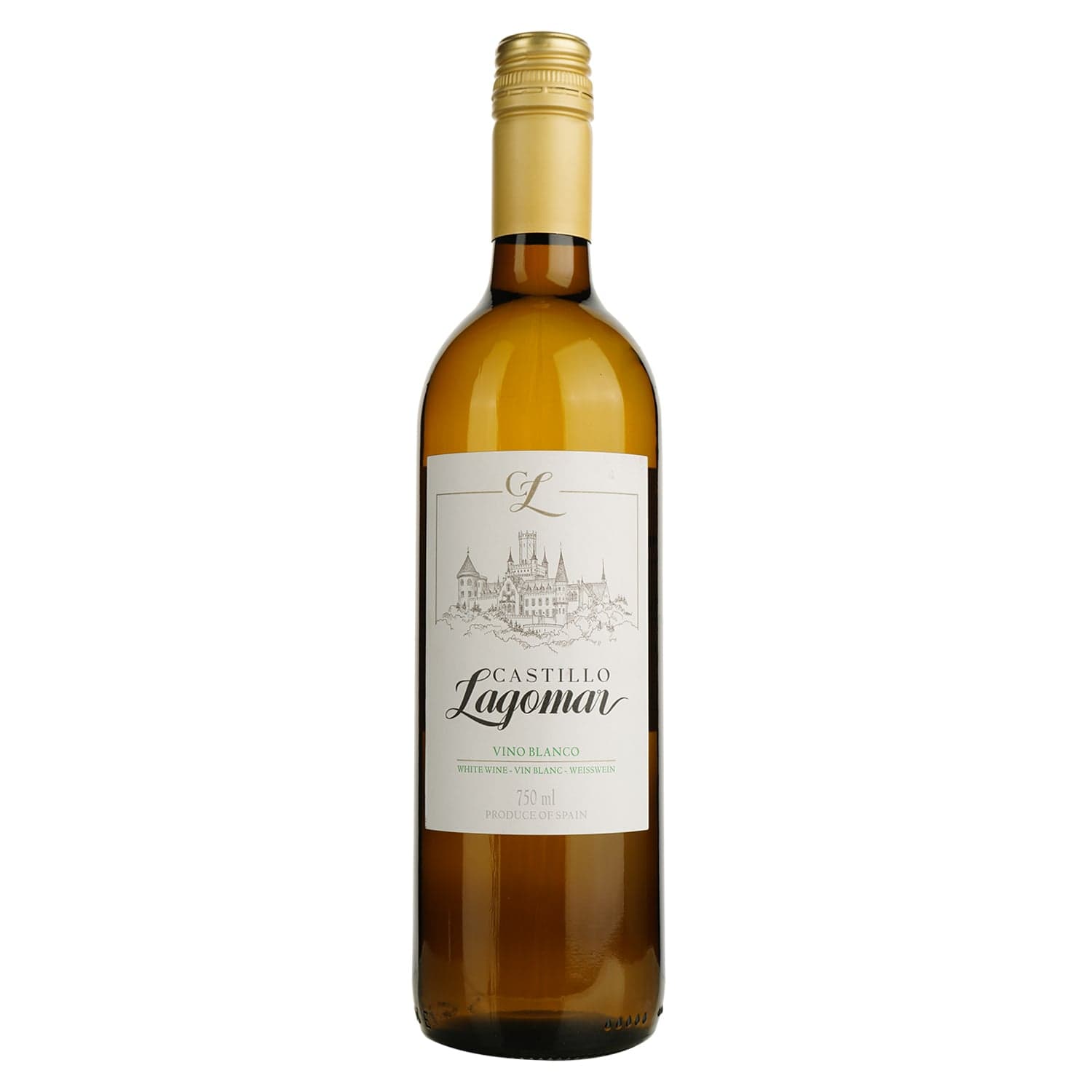 Вино Castillo Lagomar біле сухе 0.75 л - зображення 1