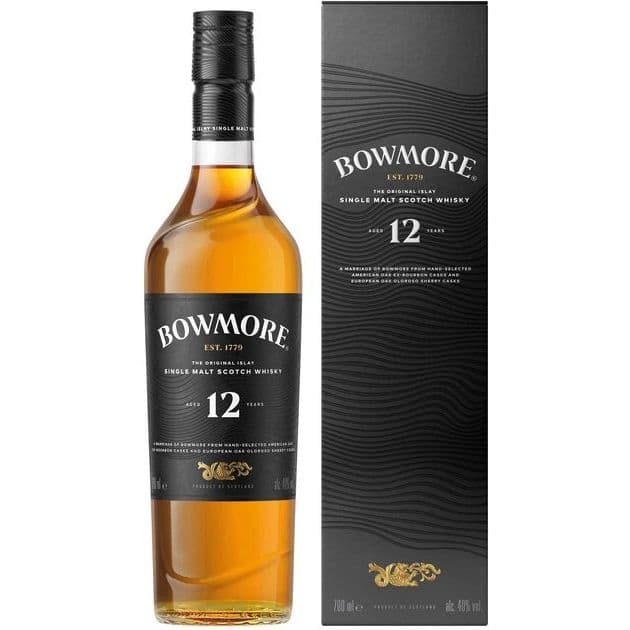 Віскі Bowmore 12 yo Single Malt Scotch Whisky 40% 0.7 л - зображення 3