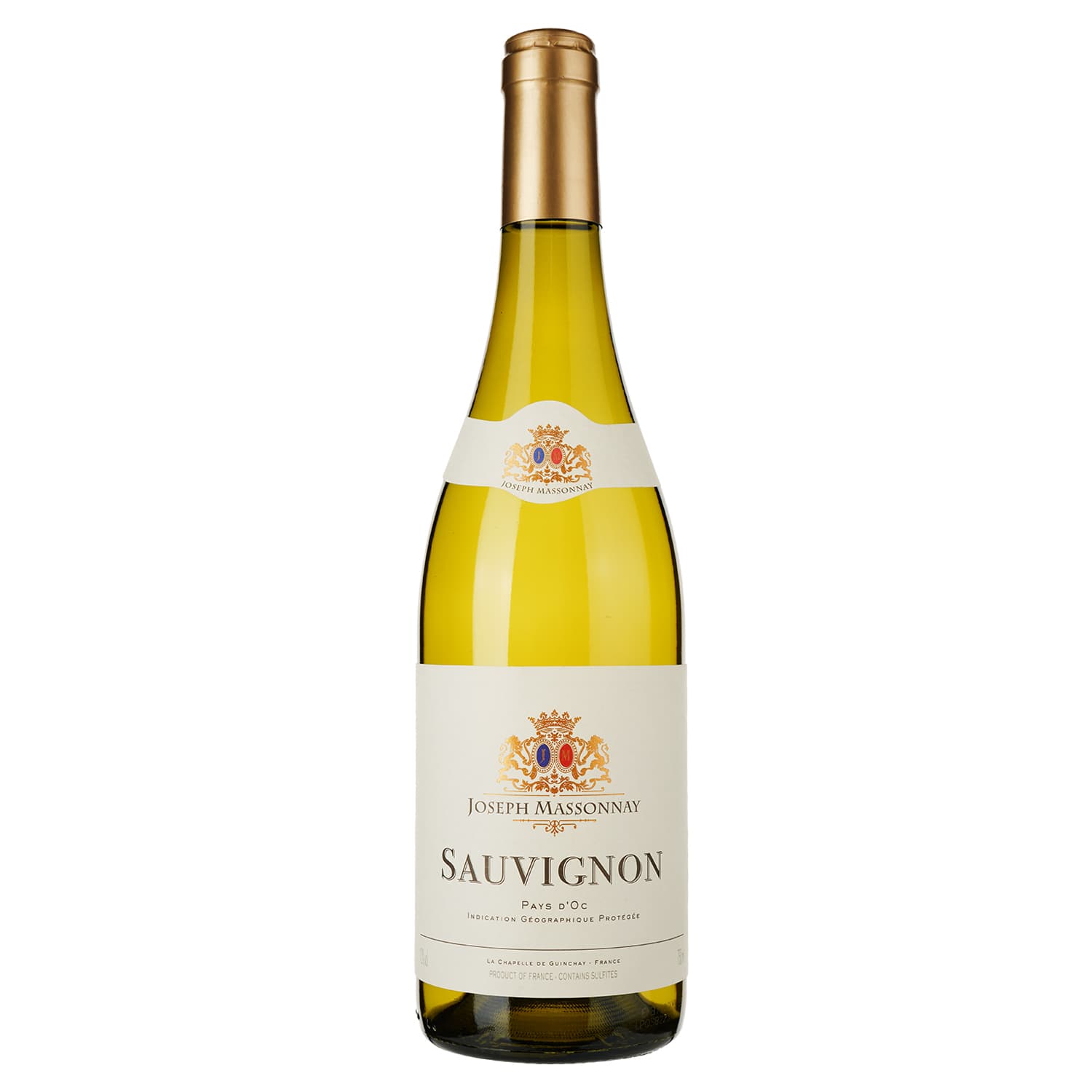Вино Maison Jean Loron Joseph Massonnay Sauvignon Blanc IGP Pays d'Oc, біле, сухе, 0,75 л - зображення 1