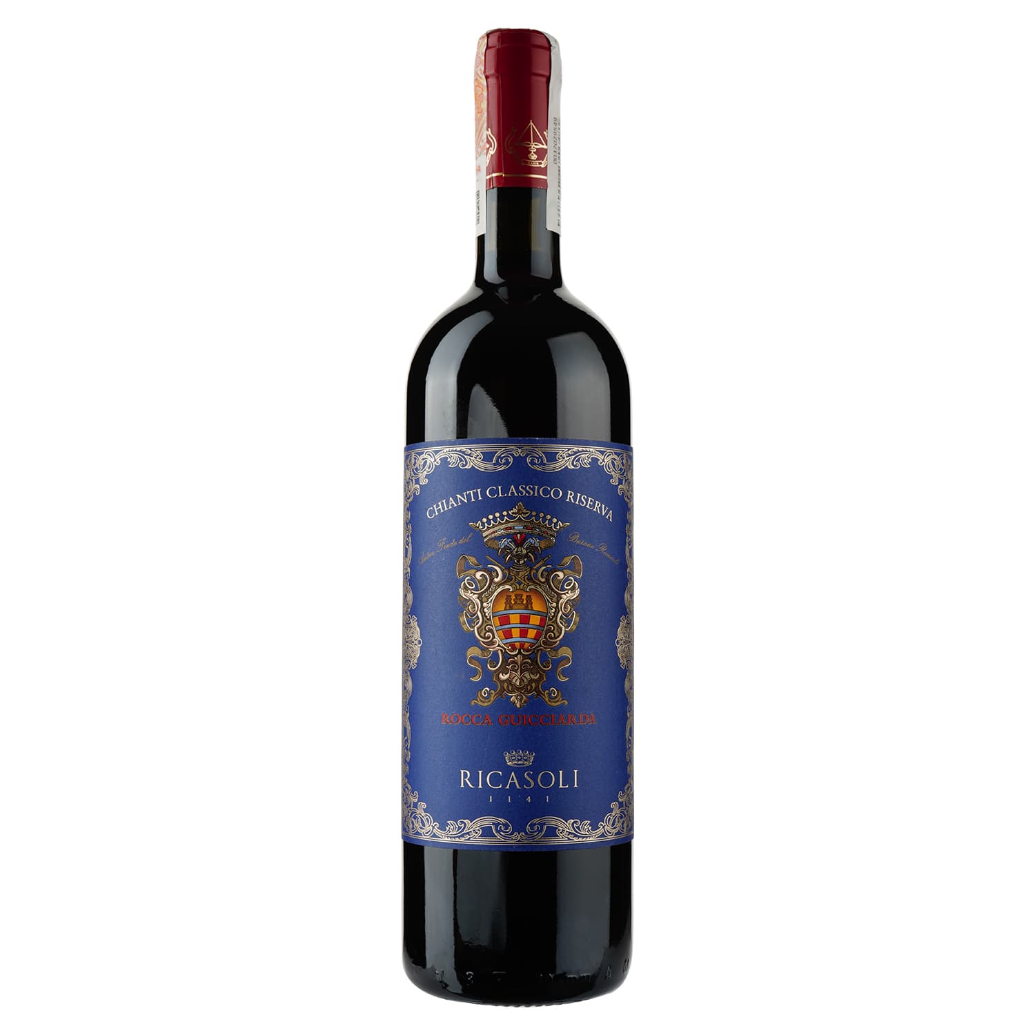 Вино Barone Ricasoli Chianti Classico Riserva Rocca Guicciarda, червоне, сухе, 13,5%, 0,75 л - зображення 1