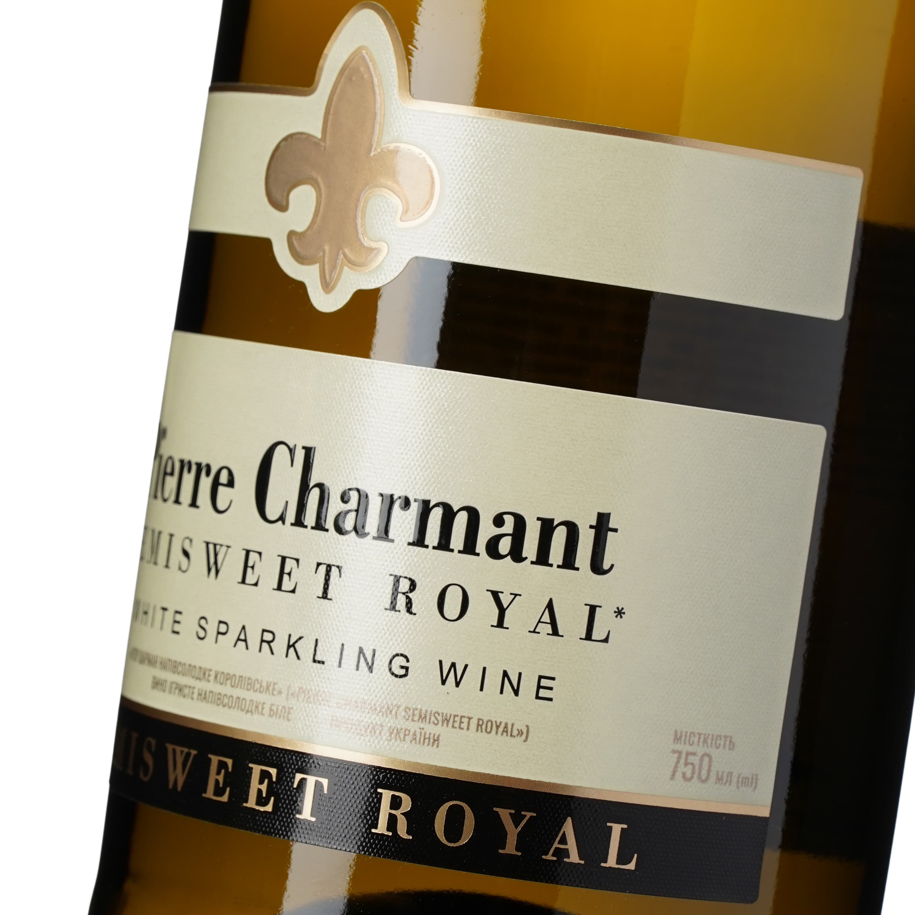 Вино ігристе Pierre Charmant Semisweet Royal напівсолодке біле 10-13.5% 0.75 л - зображення 6