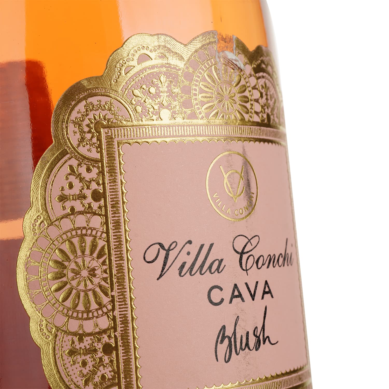 Вино ігристе Villa Conchi Cava Blush rose, 11,5%, 0,75 л (886012) - зображення 3