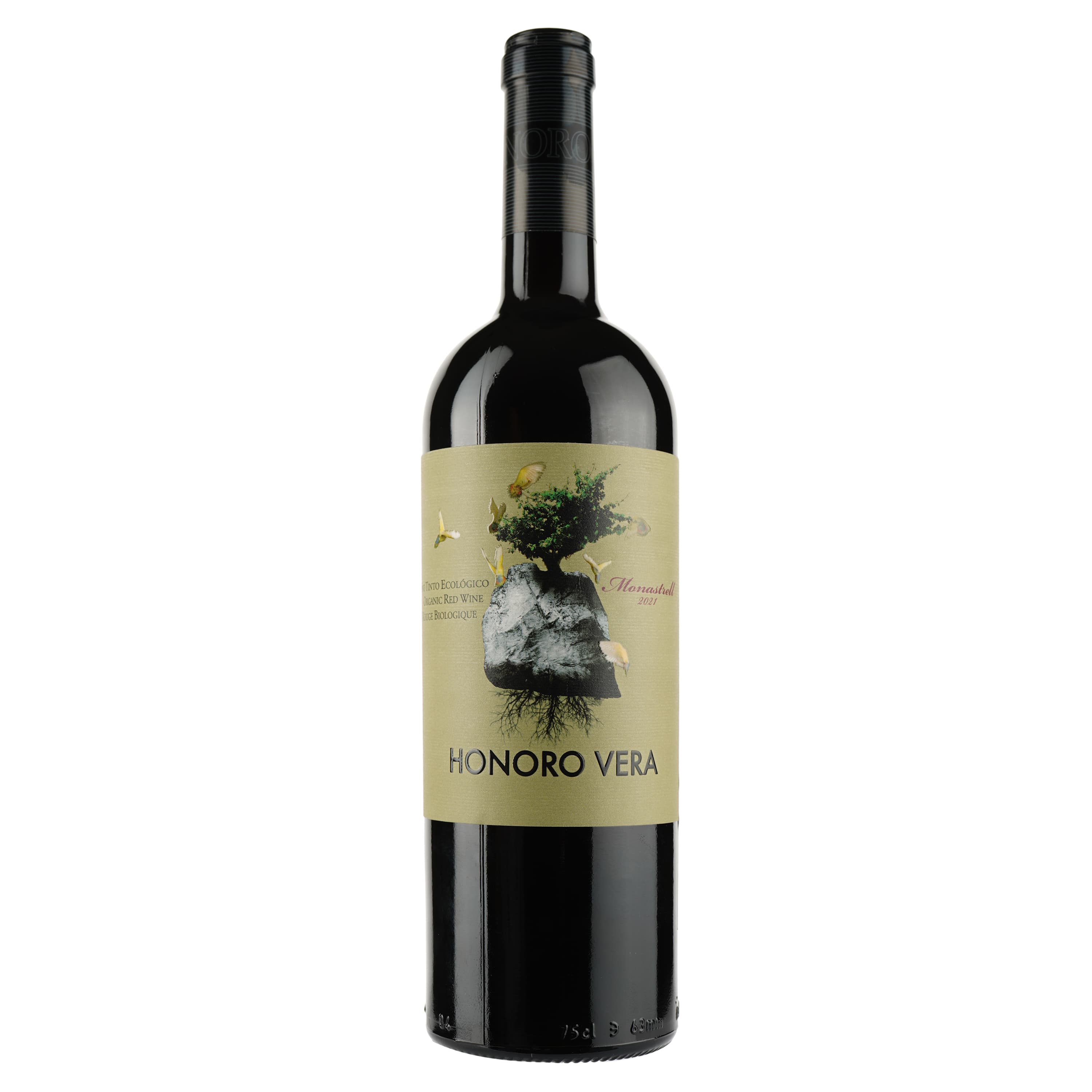 Вино Bodegas Ateca Honoro Vera Organic, червоне, сухе, 14,5%, 0,75 л (31865) - зображення 1