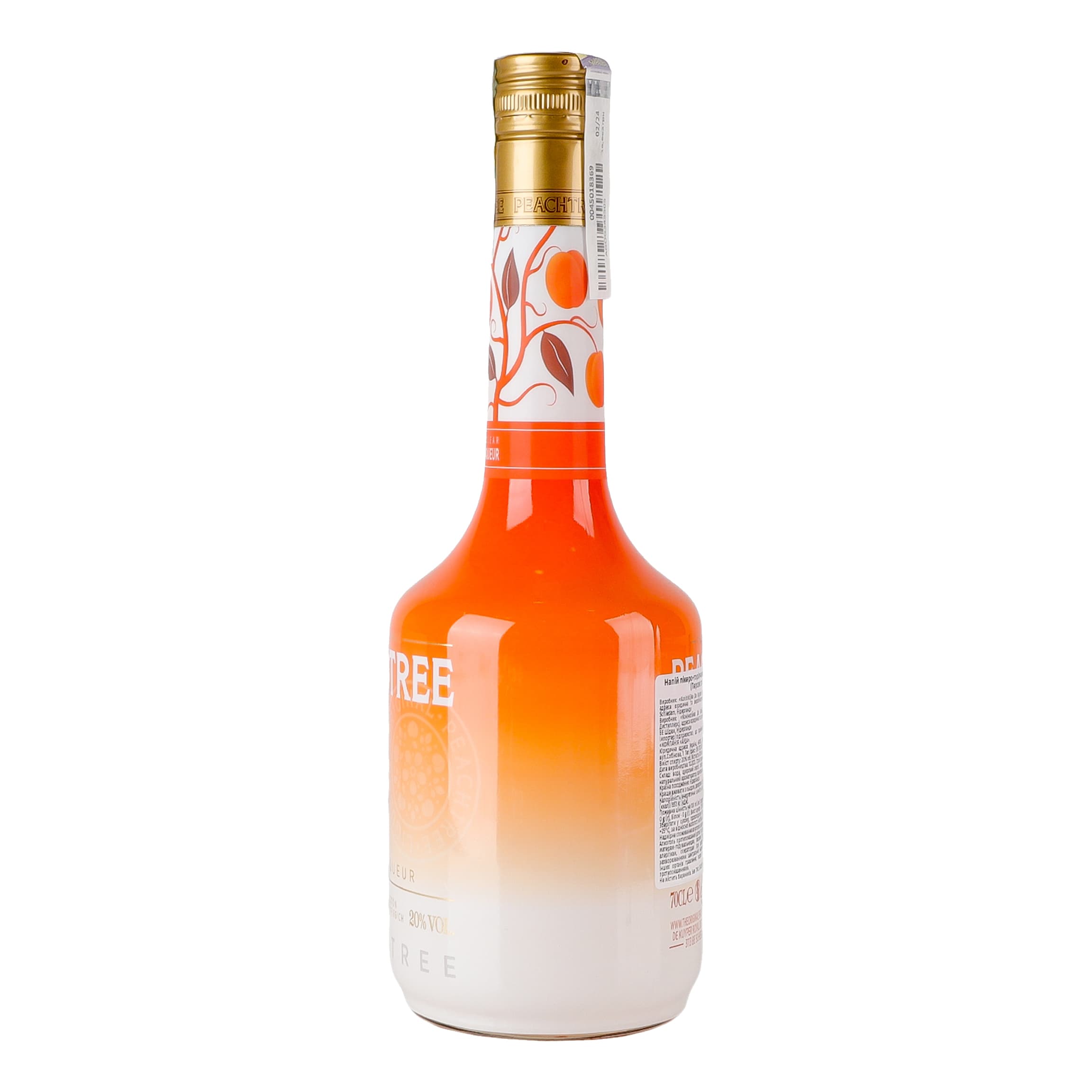 Лікер De Kuyper Peach Tree Персик 20% 0.7 л - зображення 5