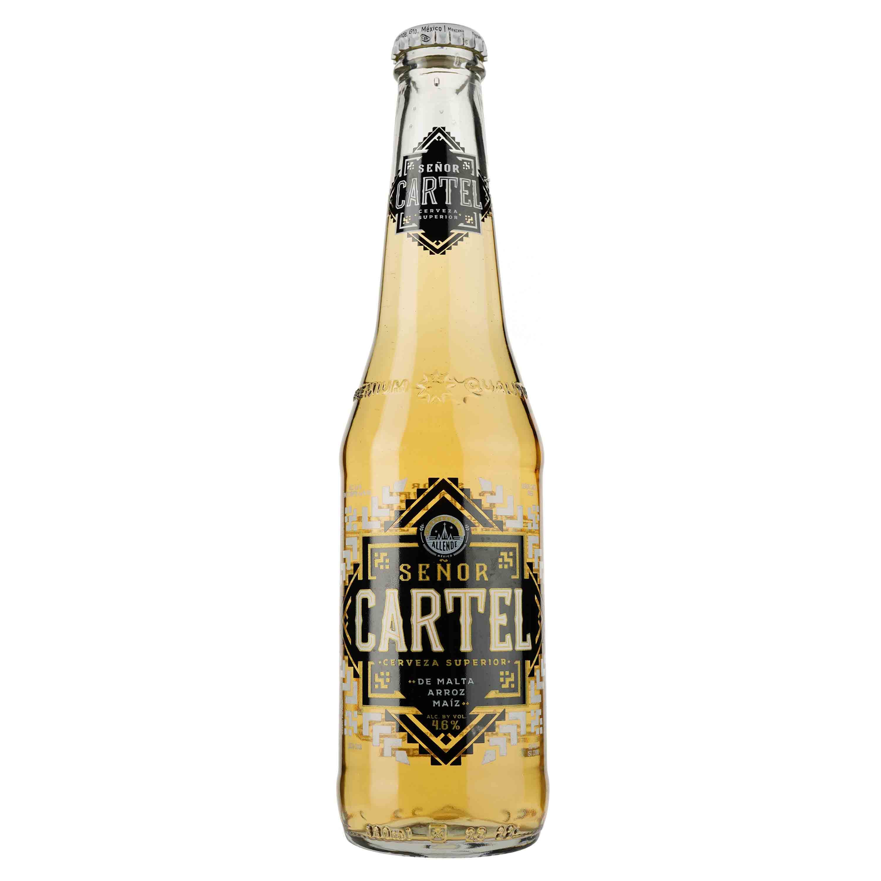Пиво Senor Cartel светлое 4,6% 0,33 л - зображення 1