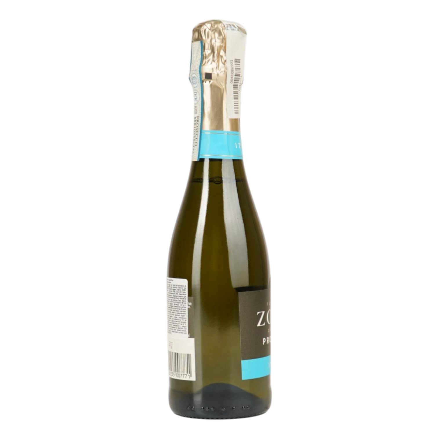 Вино ігристе Zonin Prosecco Spumante Brut Cuvee 1821 DOC 11 % біле 375 мл - зображення 2
