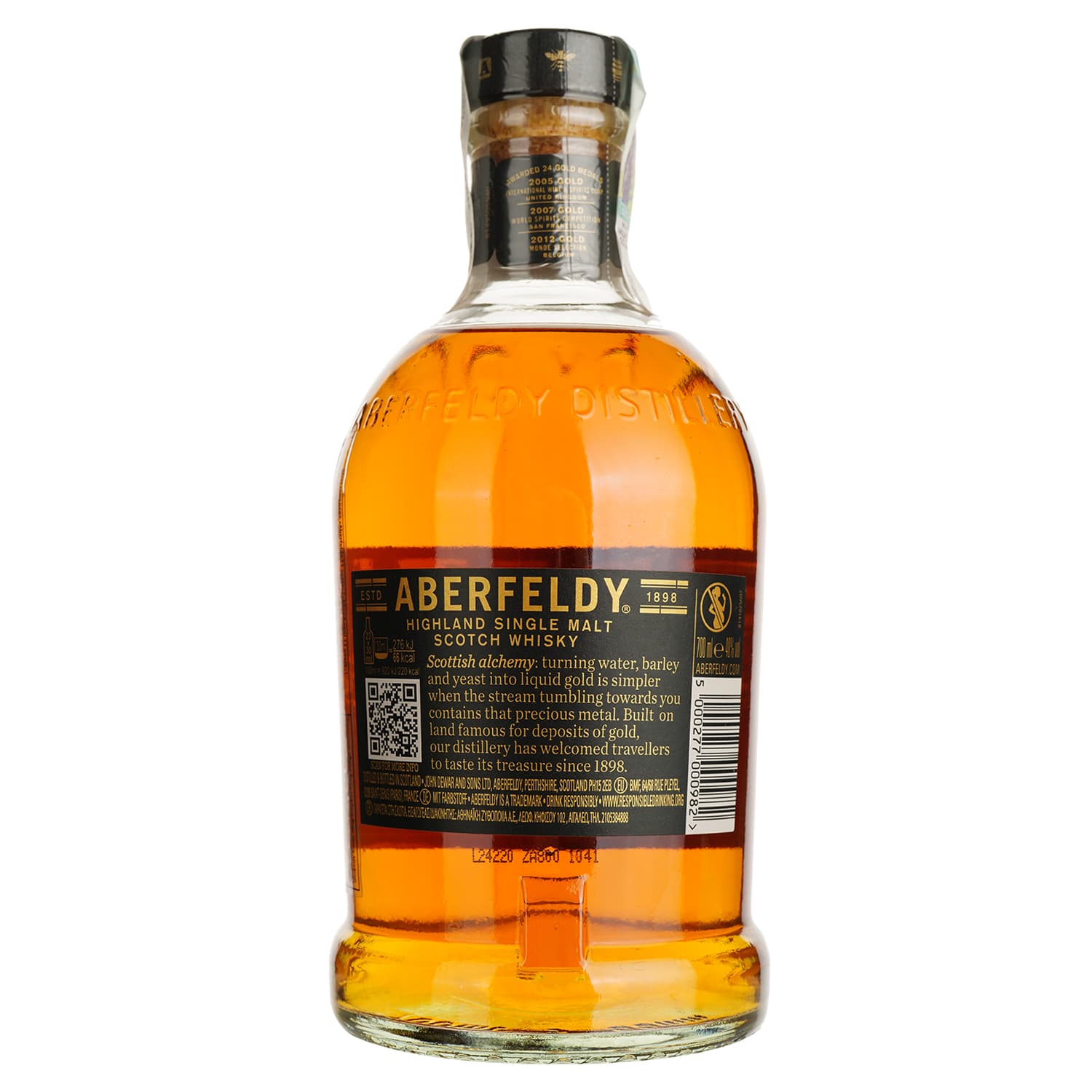 Віскі Aberfeldy 12 yo Single Malt Scotch Whisky 40% 0.7 л - зображення 3