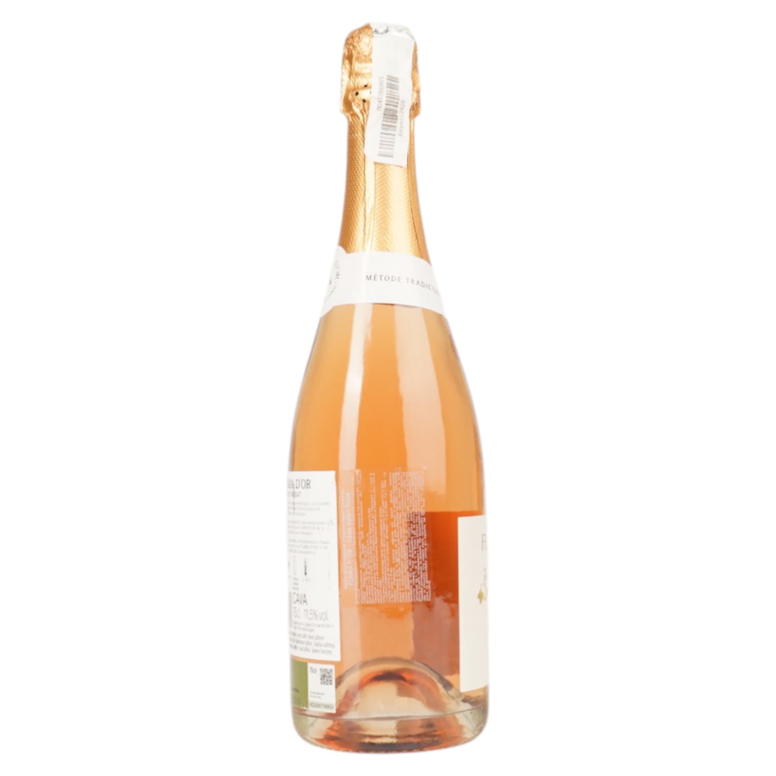 Вино ігристе Flama d'Or Cava Brut Rose рожеве 11.5% 0.75 л - зображення 3