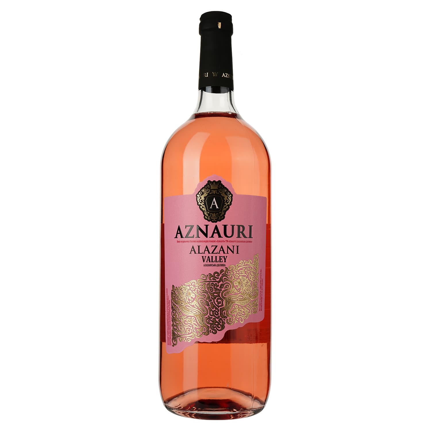 Вино AZNAURI Alazani Valley Rose рож н/сол 1.5 л - зображення 1