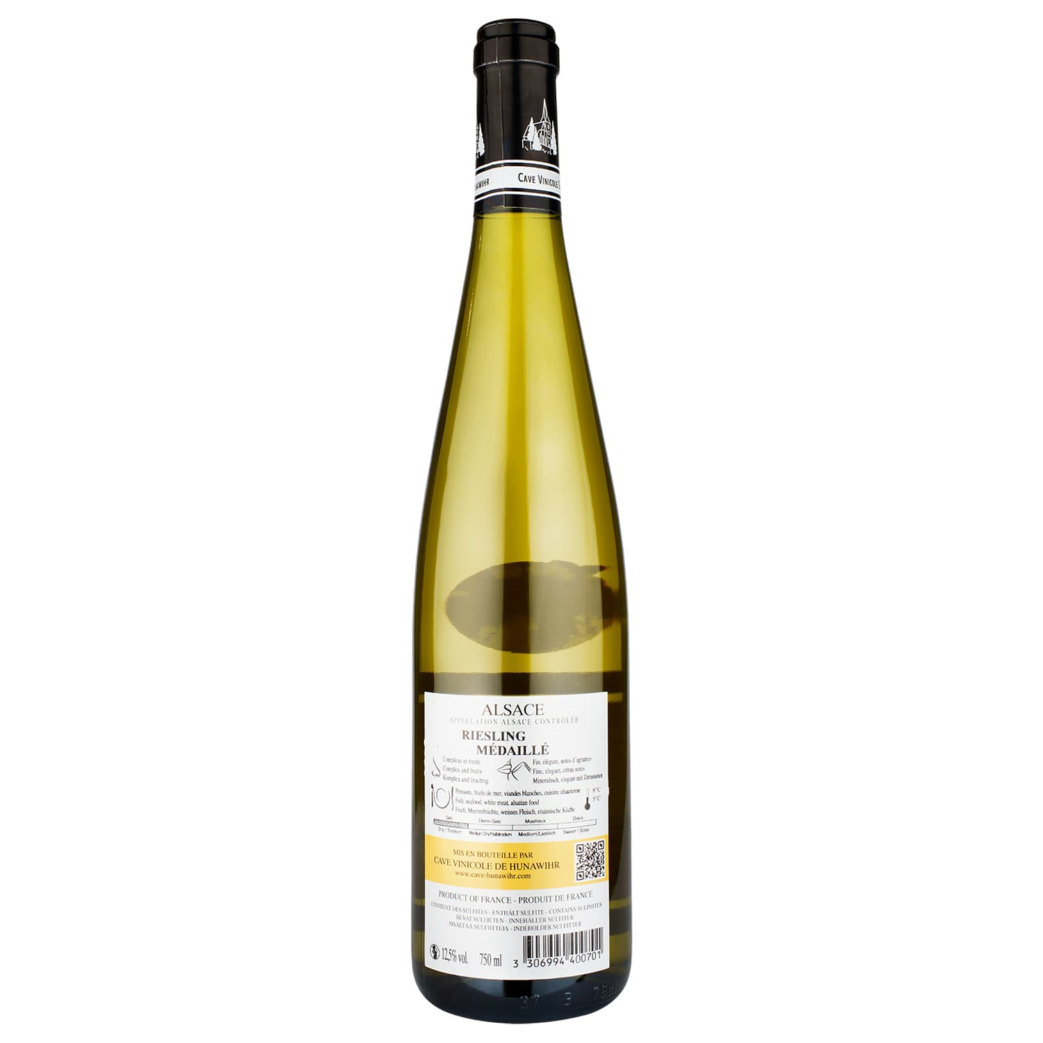 Вино Hunawihr Riesling Medaille Sec біле сухе 0.75 л - зображення 2