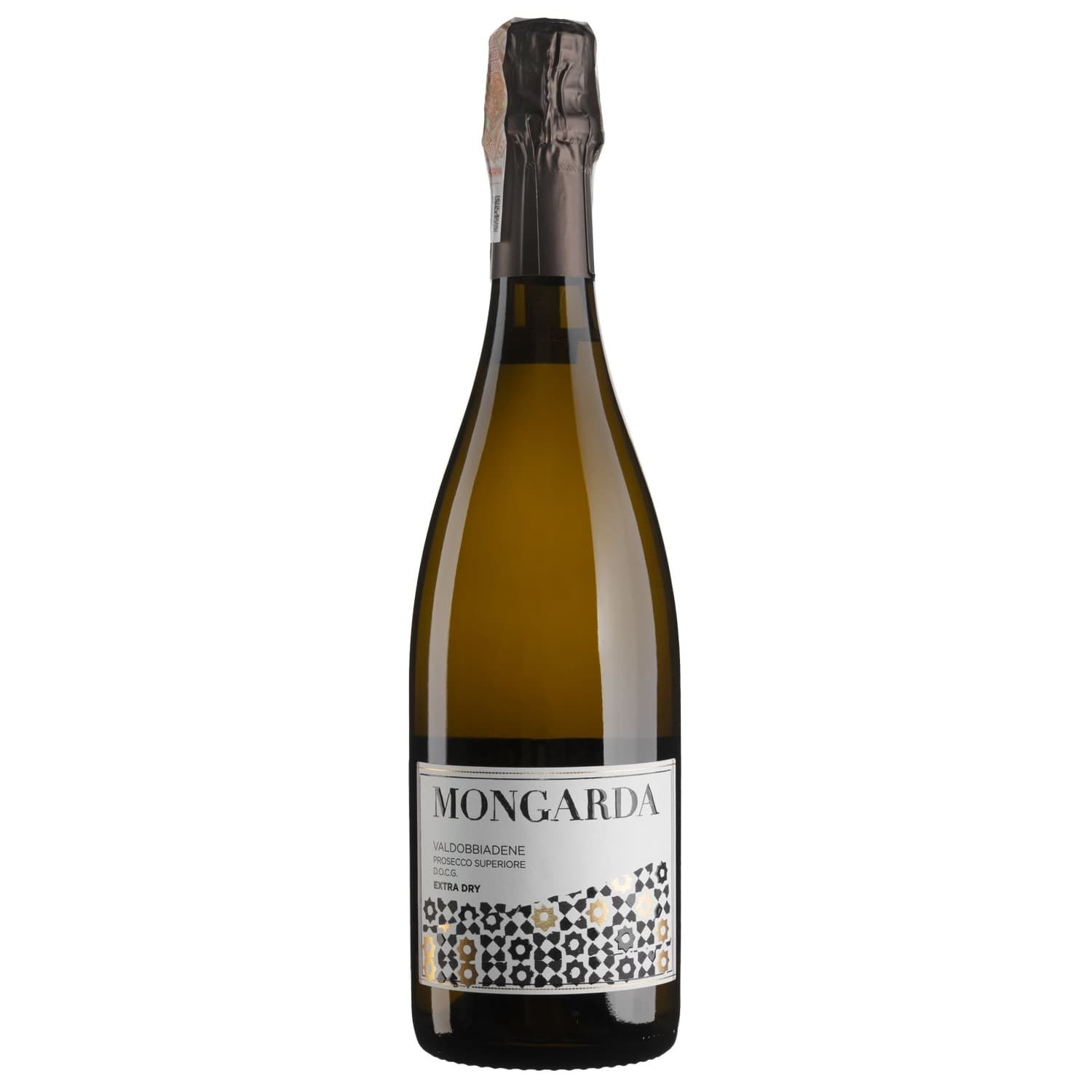 Ігристе вино Mongarda Valdobbiadene Prosecco Superiore Extra Dry, біле, екстра брют, 11%, 0,75 л (90116)