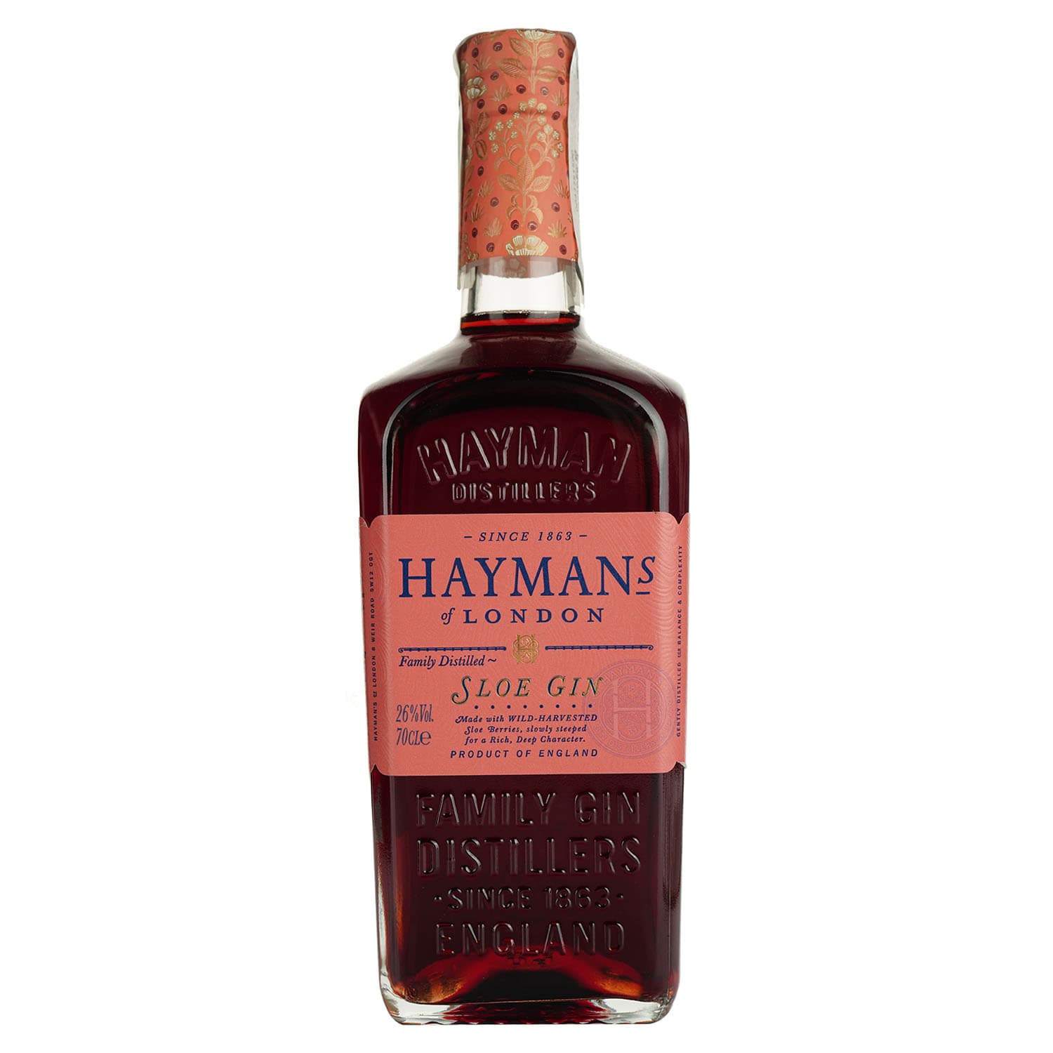 Джин Hayman's Sloe Gin, 26%, 0,7 л - зображення 2