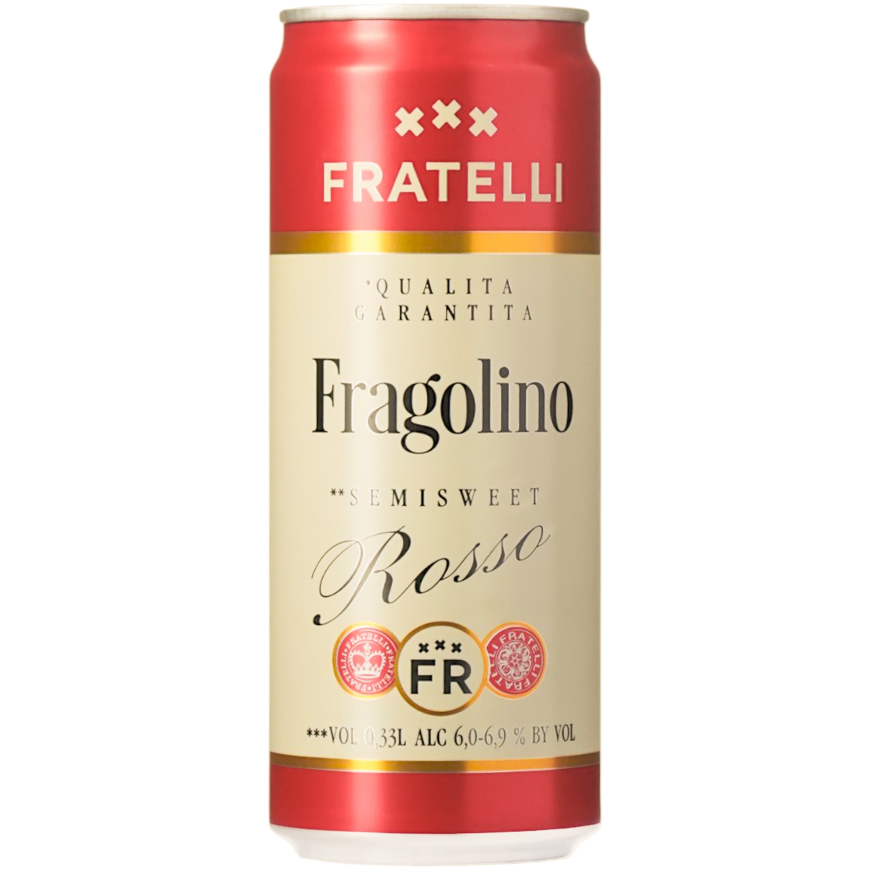 Напій винний Fratelli Fragolino Rosso червоний напівсолодкий слабоалкогольний ігристий 6-6.9% 0.33 л (828586) - зображення 5