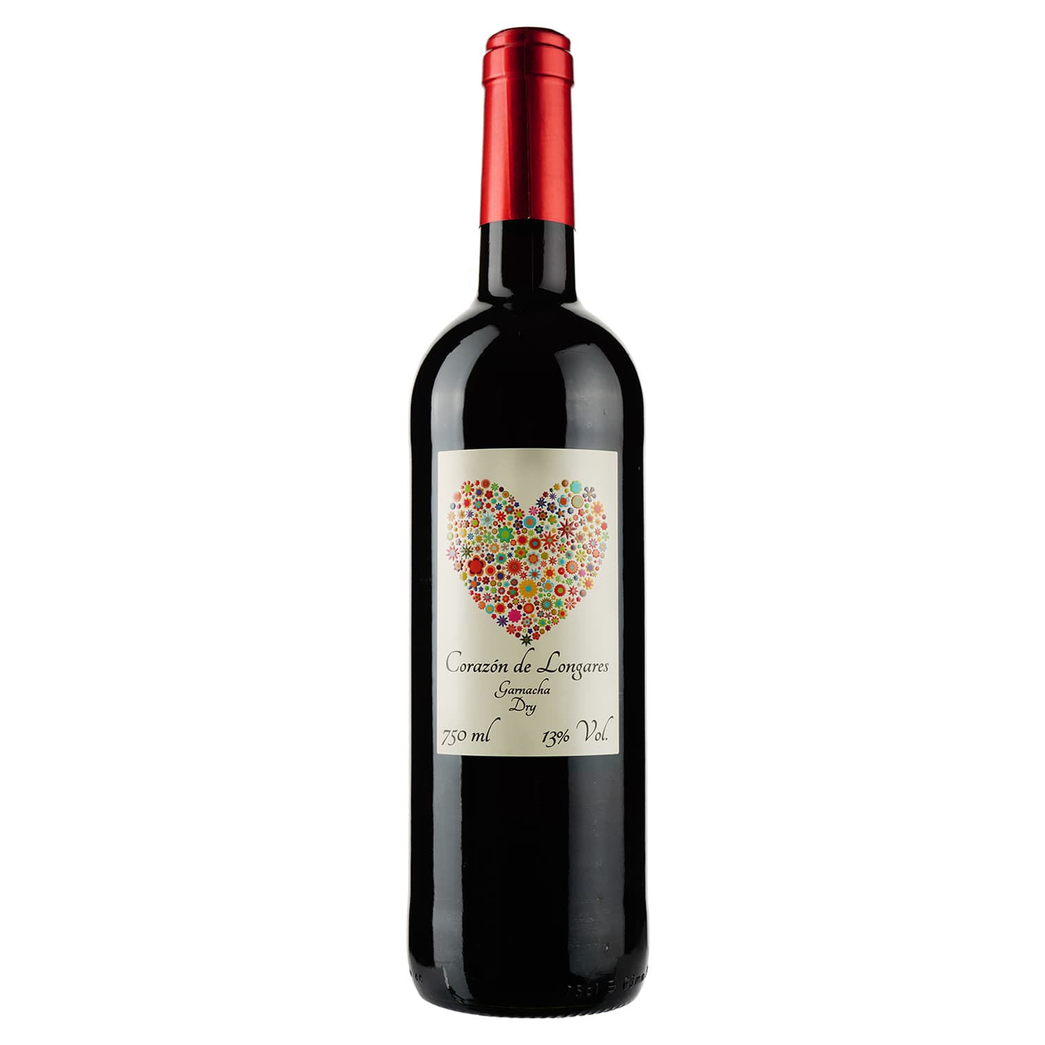 Вино Сorazon de Longares Garnacha Dry, 13%, 0,75 л (8000016608964) - зображення 1