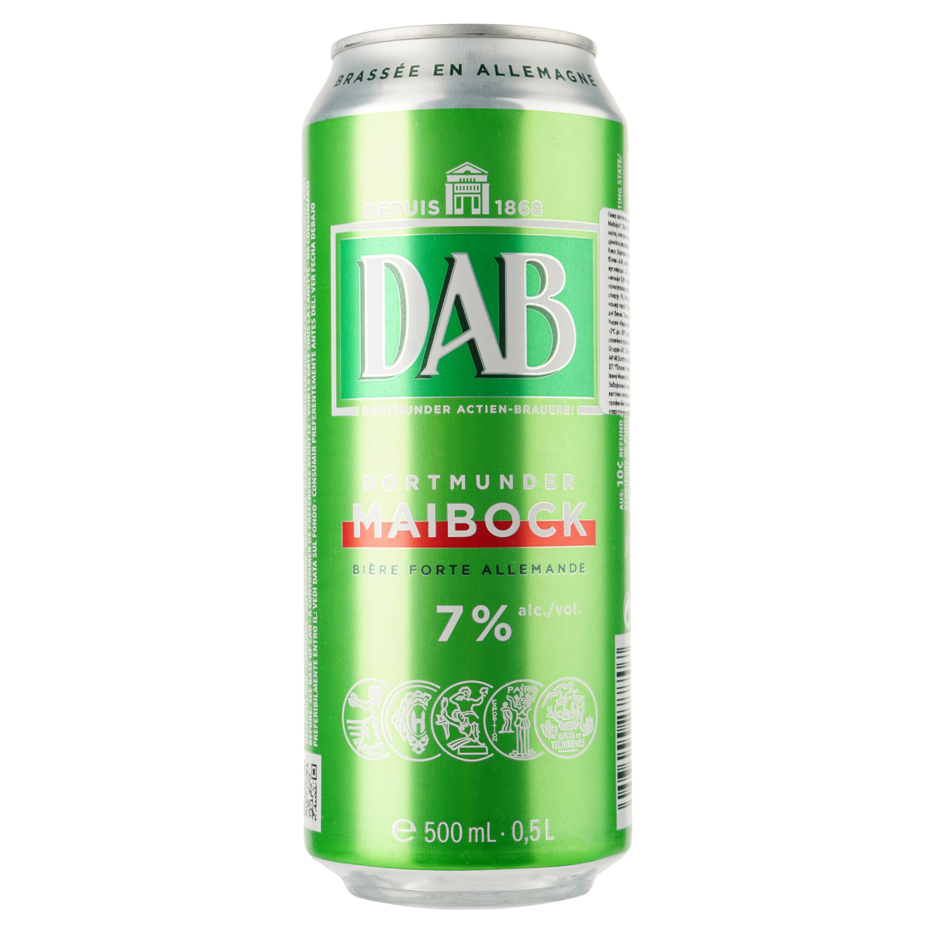Пиво DAB Maibock світле, 7%, з/б, 0.5 л - зображення 1