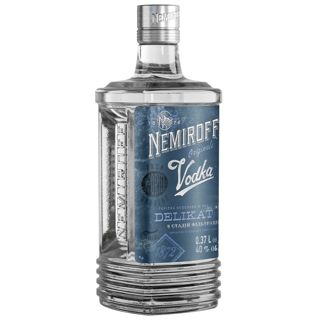Горілка особлива Nemiroff Originals Делікат м'яка 40% 0.37 л - зображення 3