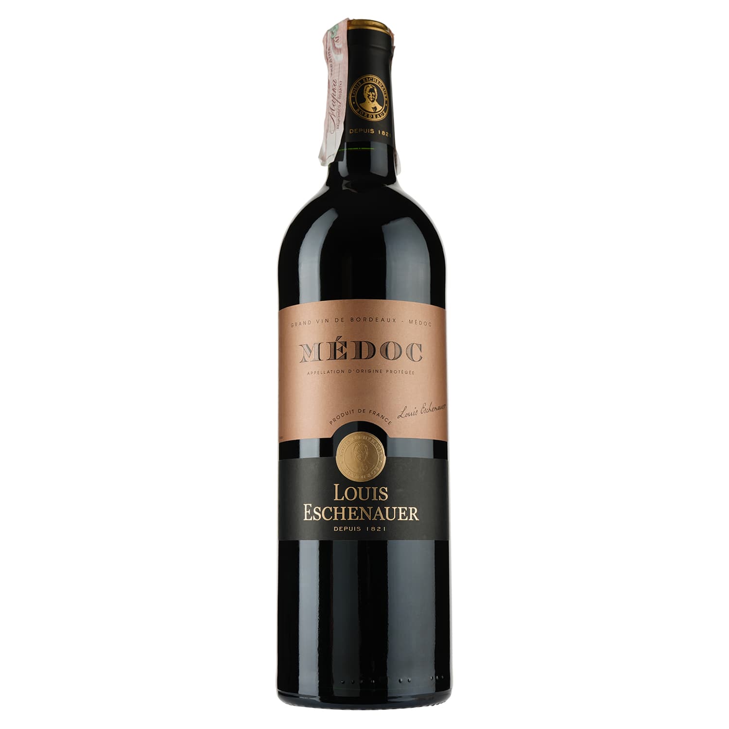 Вино Louis Eschenauer Medoc, червоне, сухе, 12,5%, 0,75 л (1312440) - зображення 1