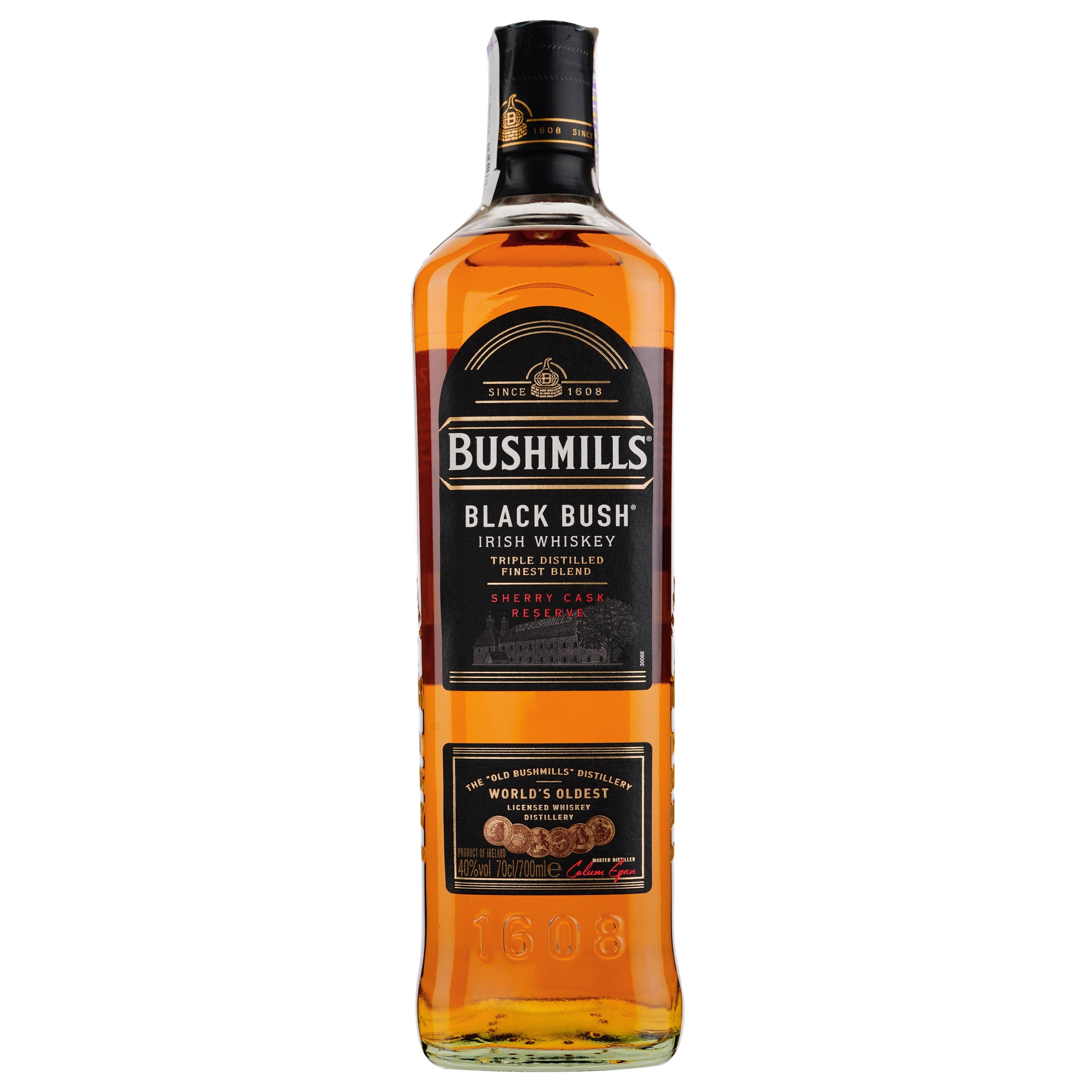 Віскі Bushmills Black 40% 1.4 л (2 шт. х 0.7 л) - зображення 2