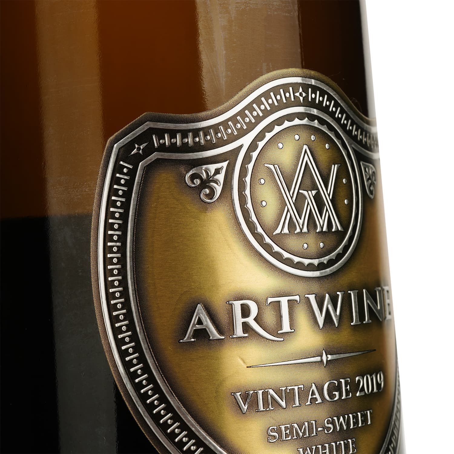 Вино ігристе Artwine, біле, напівсолодке, 10-13,5%, 0,75 л (834422) - зображення 3