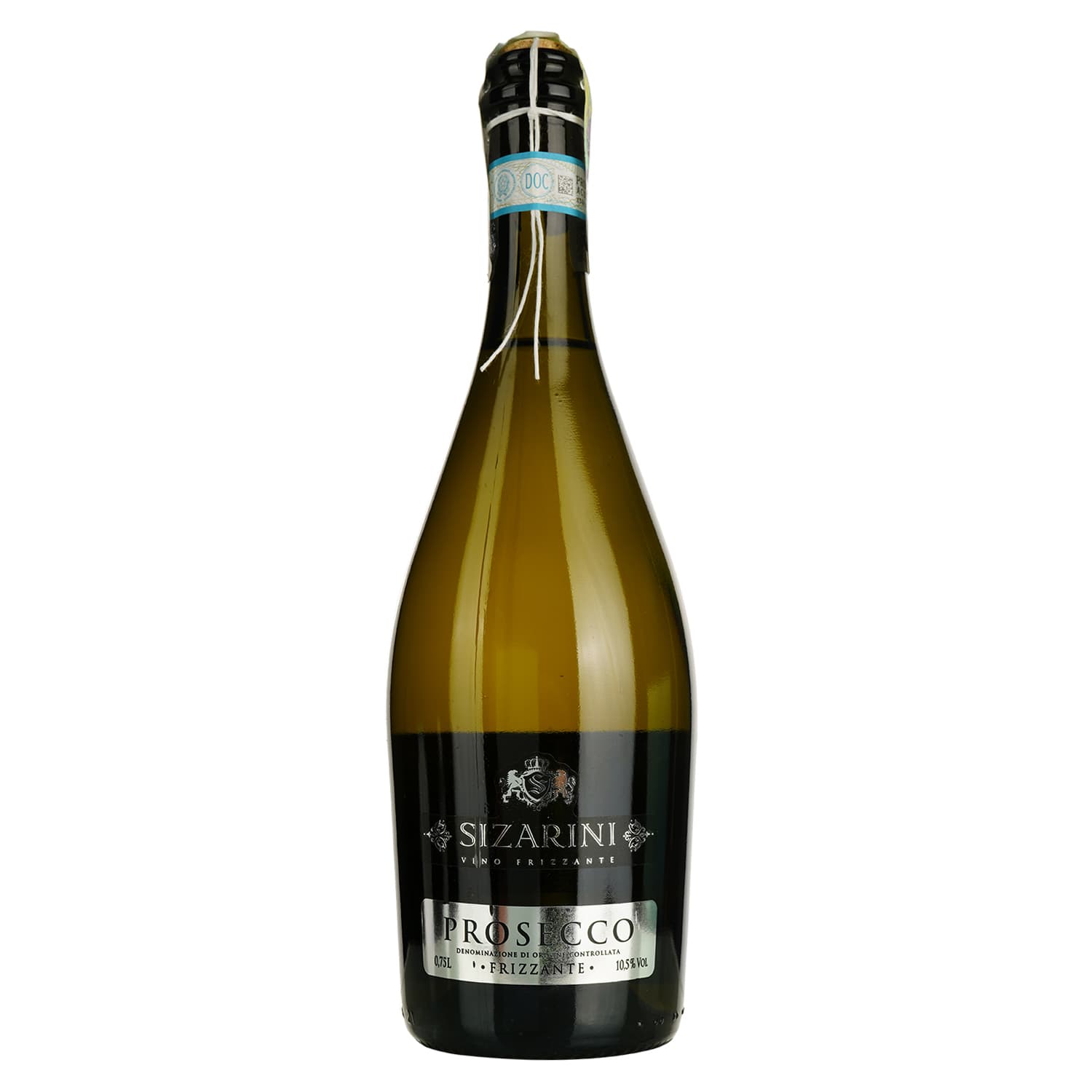 Вино ігристе Sizarini Prosecco Frizzante біле напівсухе 0.75 л - зображення 1