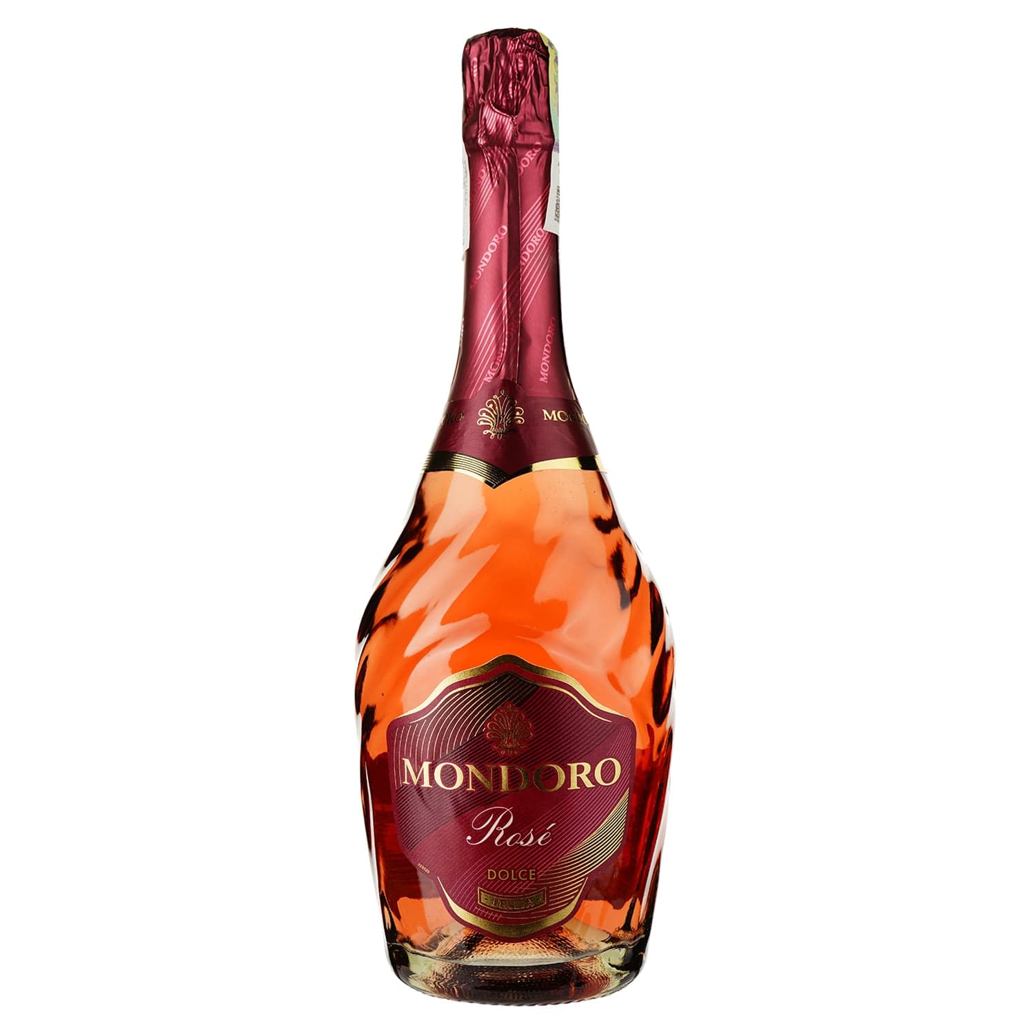 Вино ігристе Mondoro Rose, рожеве, солодке, 9,5%, 0,75 л - зображення 1