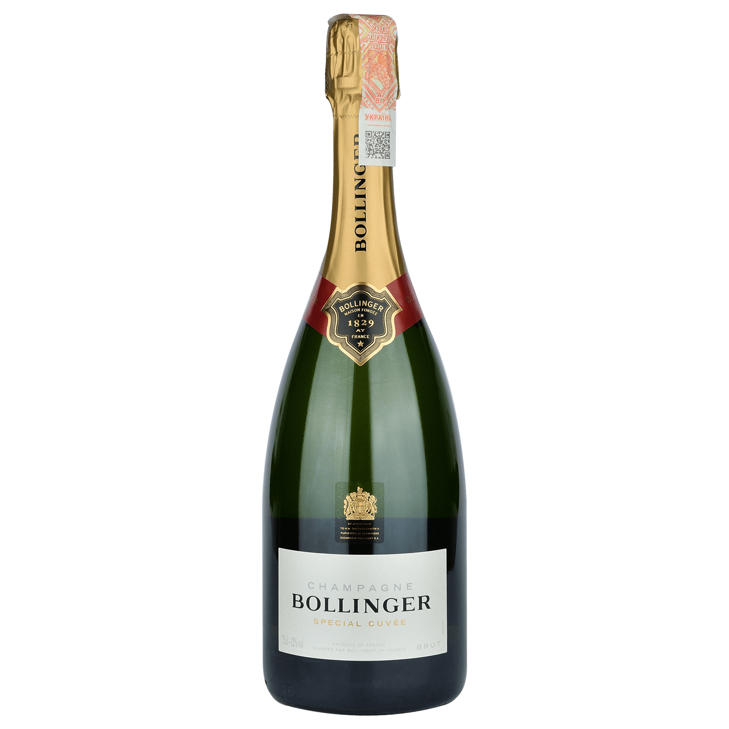 Шампанське Bollinger Special Cuvee Champagne, біле, брют, 0,75 л (49272) - зображення 1